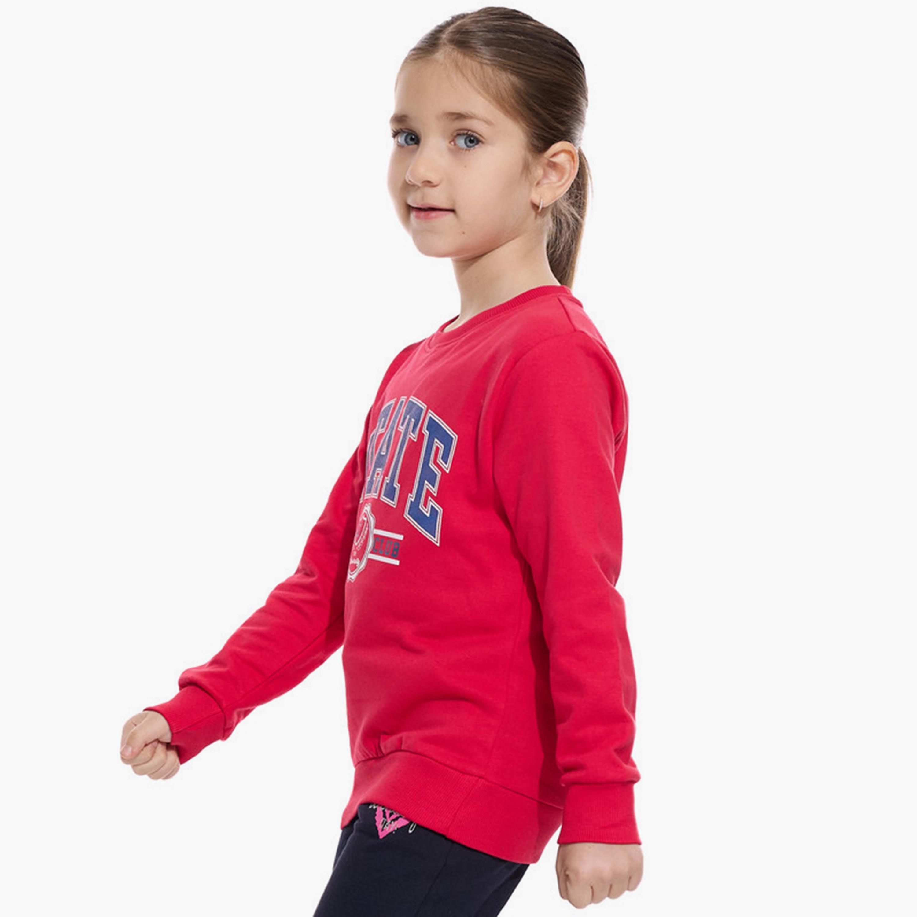 Victor and Jane Printed Long Sleeves Sweatshirt-girls-clothing-sweatshirts-image-2