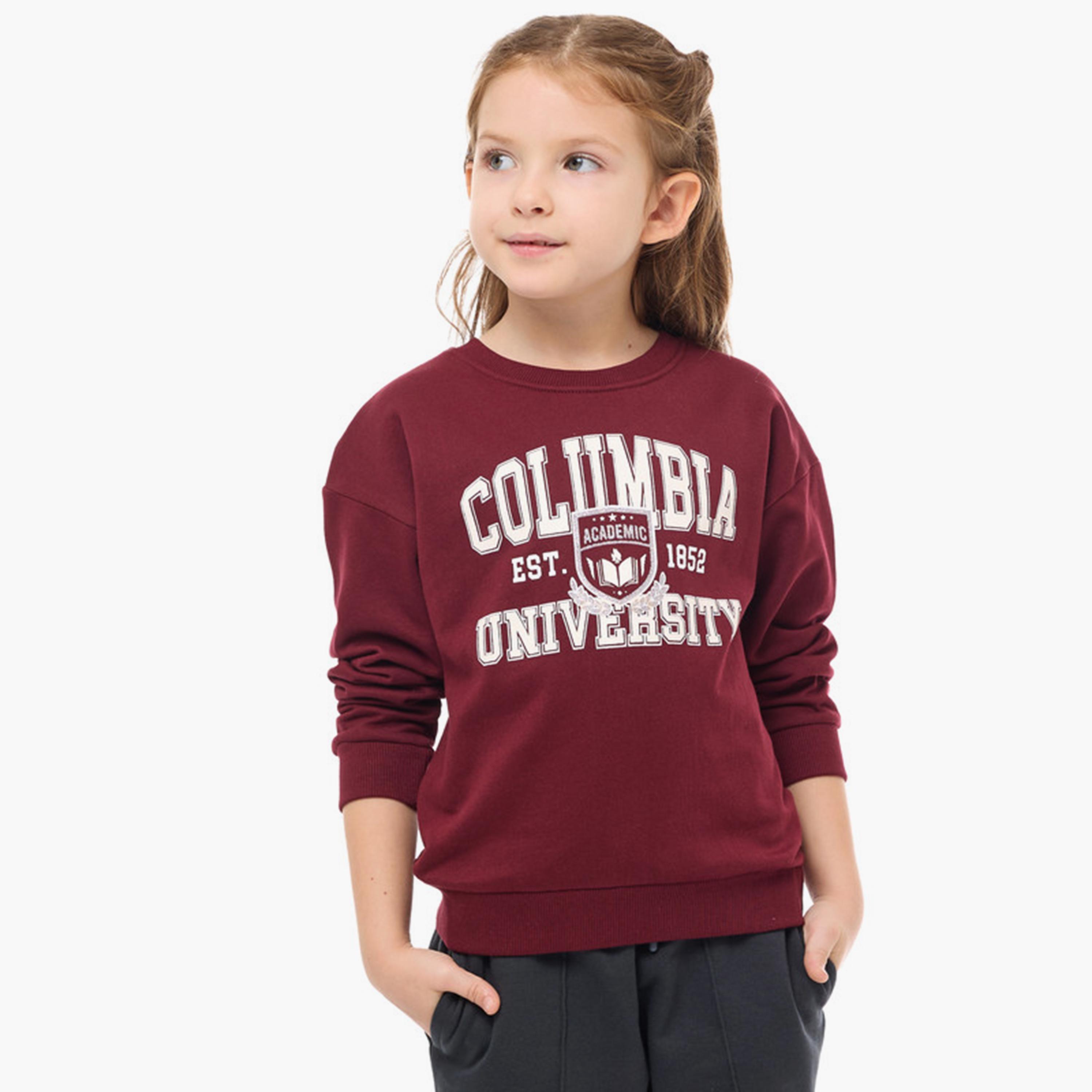 Victor and Jane Printed Long Sleeves Sweatshirt-girls-clothing-sweatshirts-image-1