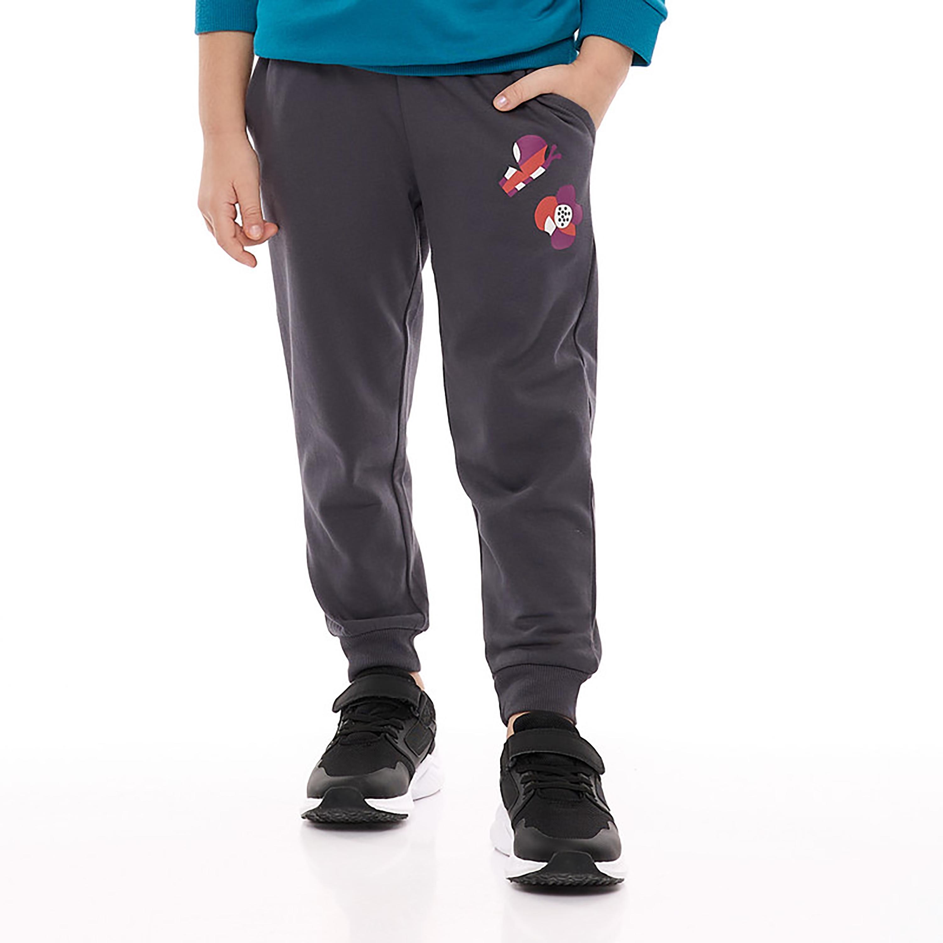 سويت شيرت مطبوع بأكمام طويلة من قطعتين مع بنطال ركض من فيكتور اند جين-girls-clothing-winterwear-setsandcoords-image-2