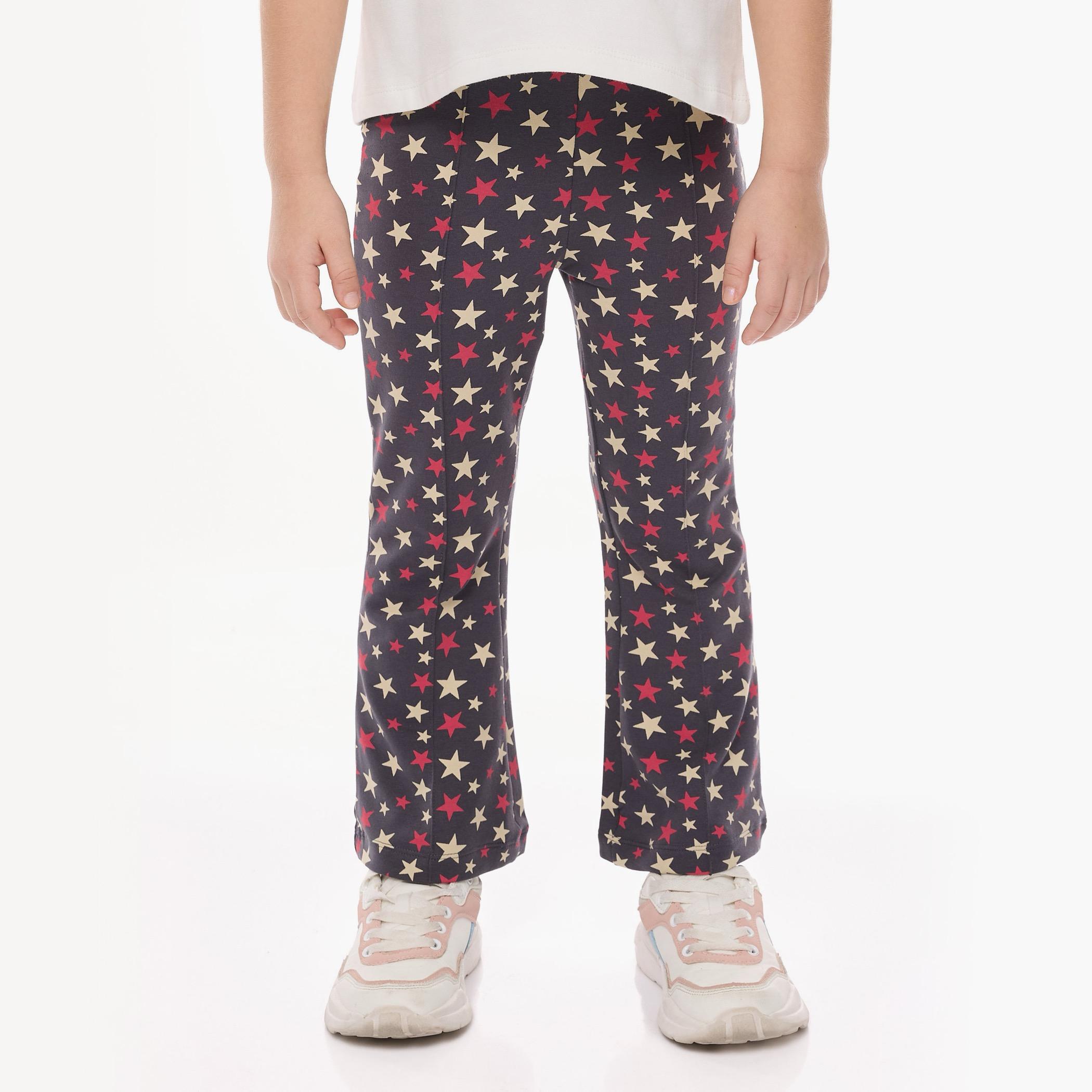 تي شيرت مطبوع بأكمام طويلة قطعتين مع بنطال ضيق من فيكتور اند جين-baby-girls-clothing-setsandcoords-image-3