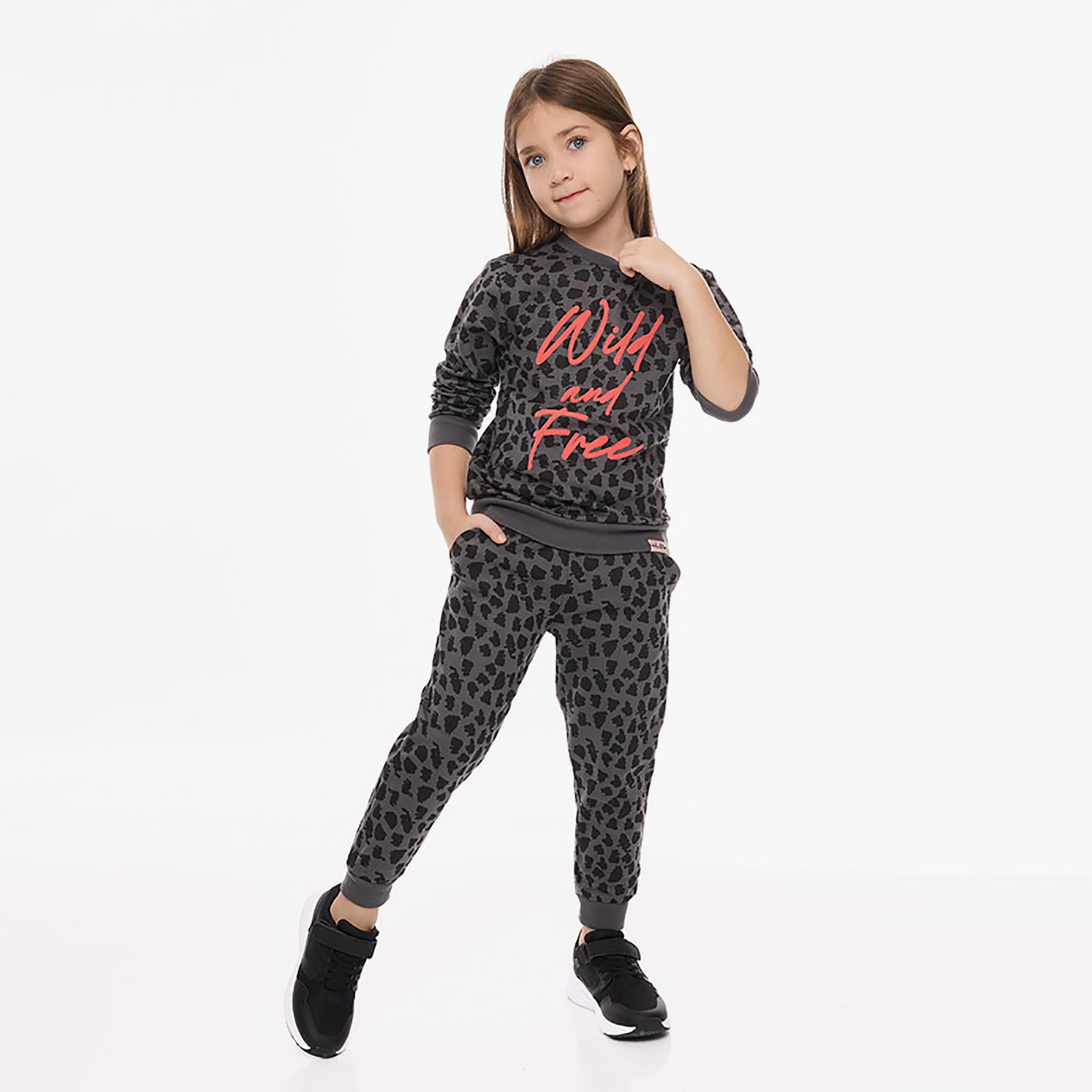Victor and Jane 2-Piece Printed Long Sleeves Sweatshirt with Joggers-girls-clothing-winterwear-setsandcoords-image-2