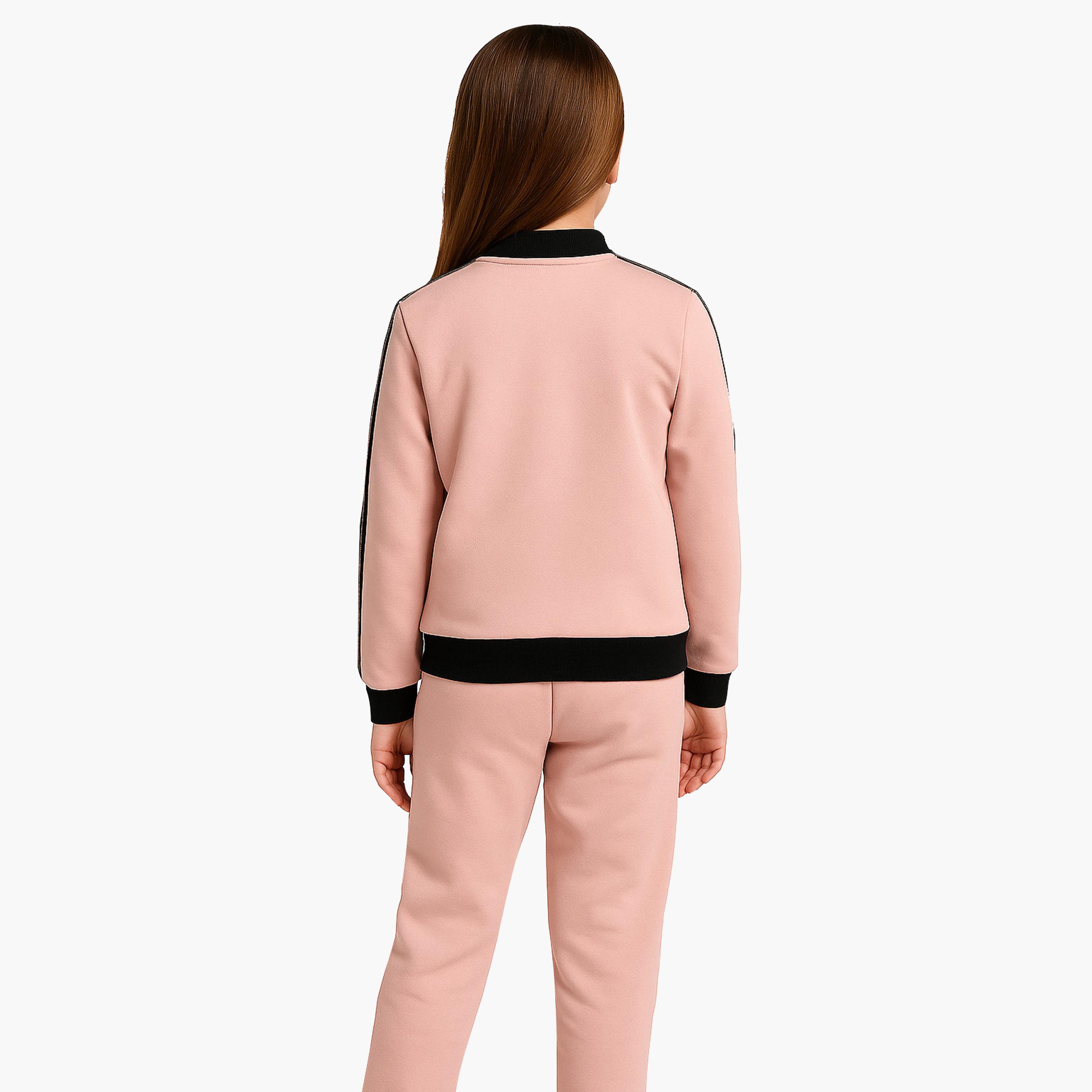 Victor and Jane 2-Piece Embroidered Long Sleeves Jacket with Joggers-girls-clothing-winterwear-setsandcoords-image-5