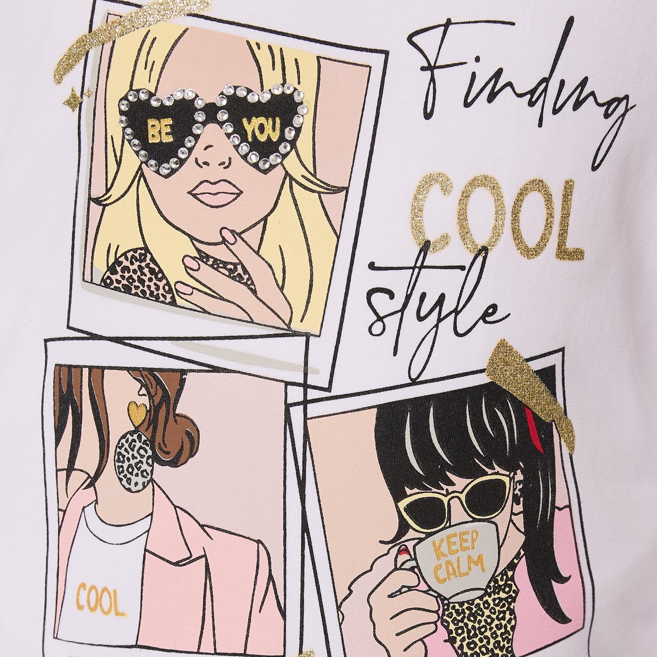 تي شيرت مطبوع بأكمام طويلة قطعتين مع بنطال ضيق من فيكتور اند جين-baby-girls-clothing-setsandcoords-image-6