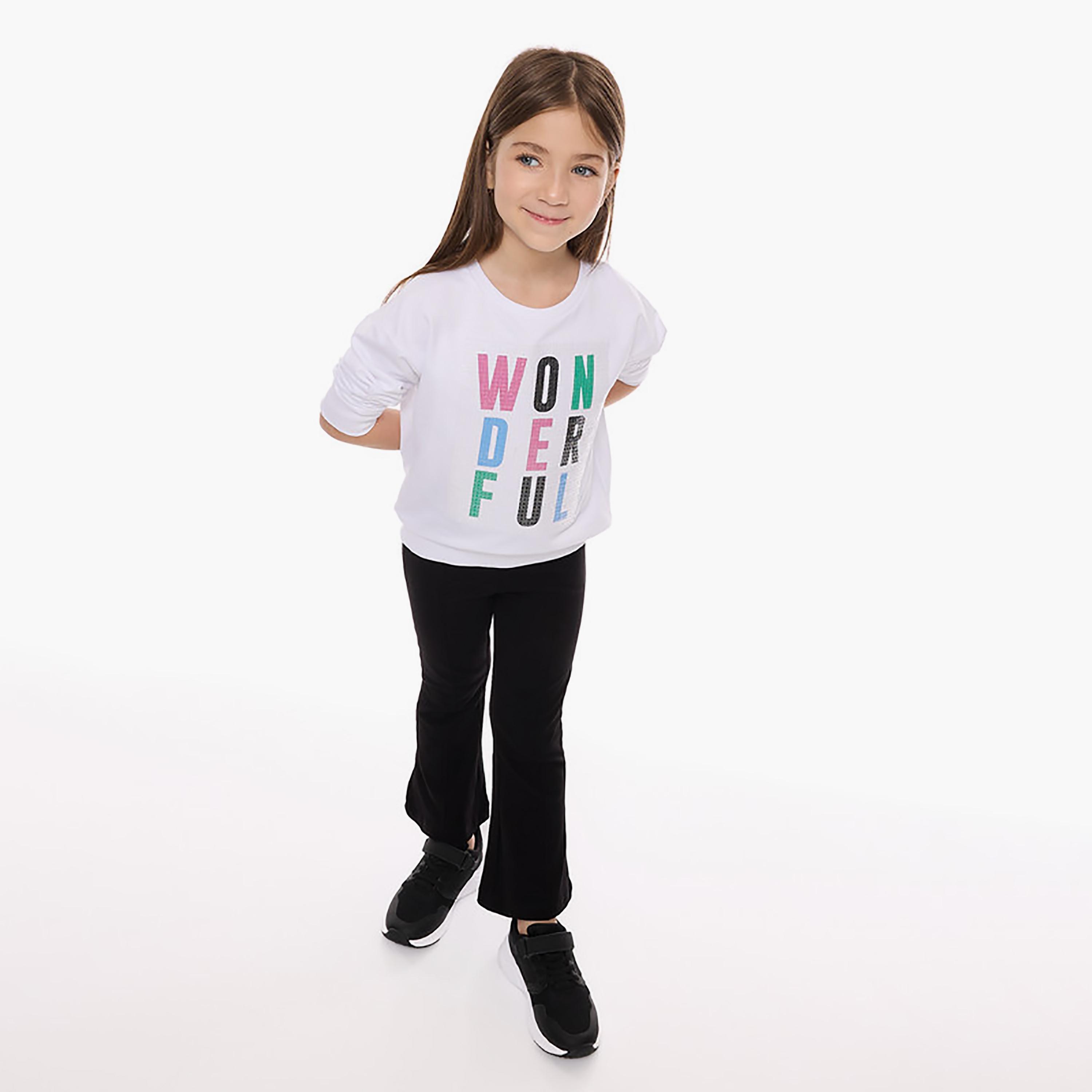 Victor and Jane 2-Piece Printed Long Sleeves Sweatshirt with Pants-girls-clothing-winterwear-setsandcoords-image-1