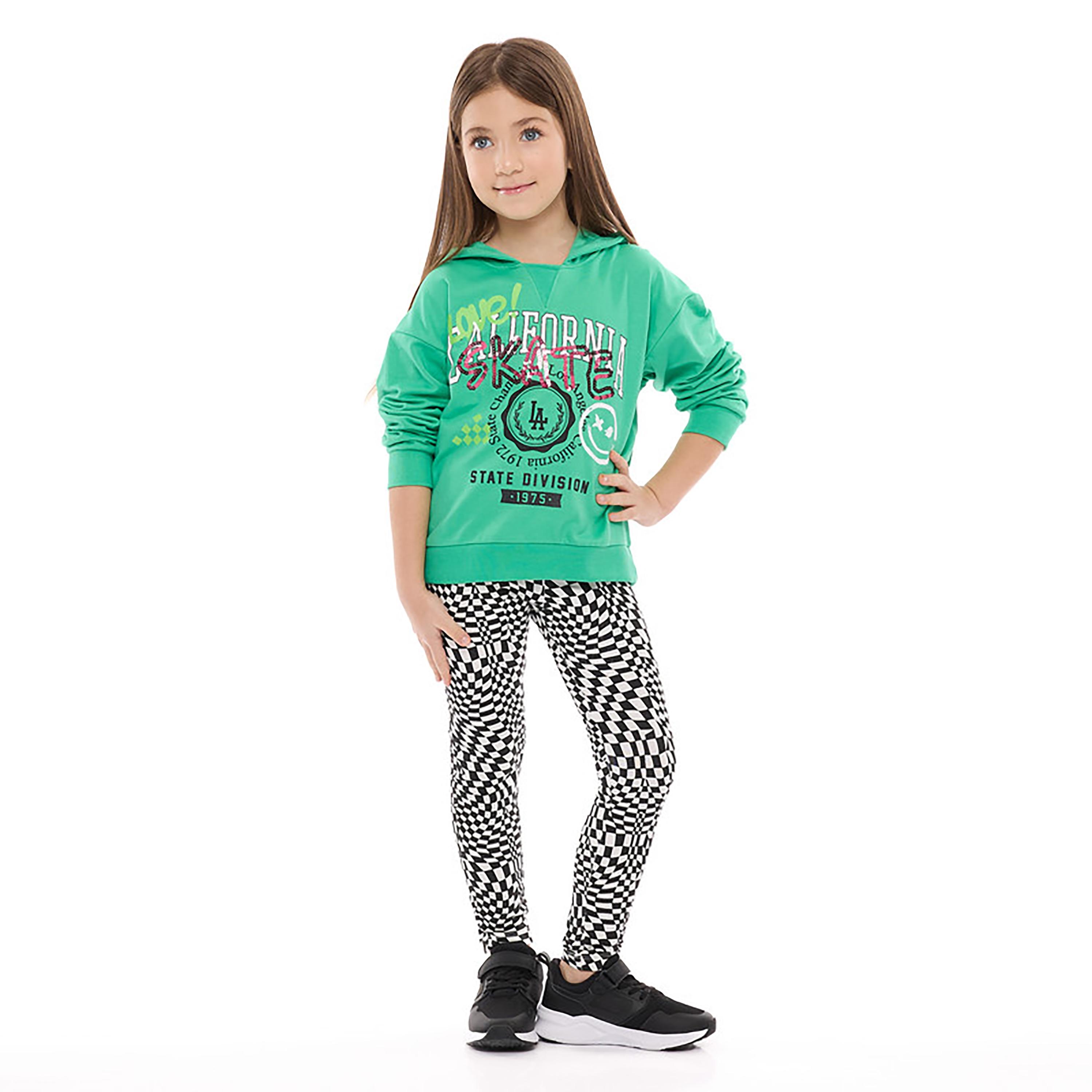 Victor and Jane 2-Piece Printed Long Sleeves Hoodie with Leggings-girls-clothing-winterwear-setsandcoords-image-1