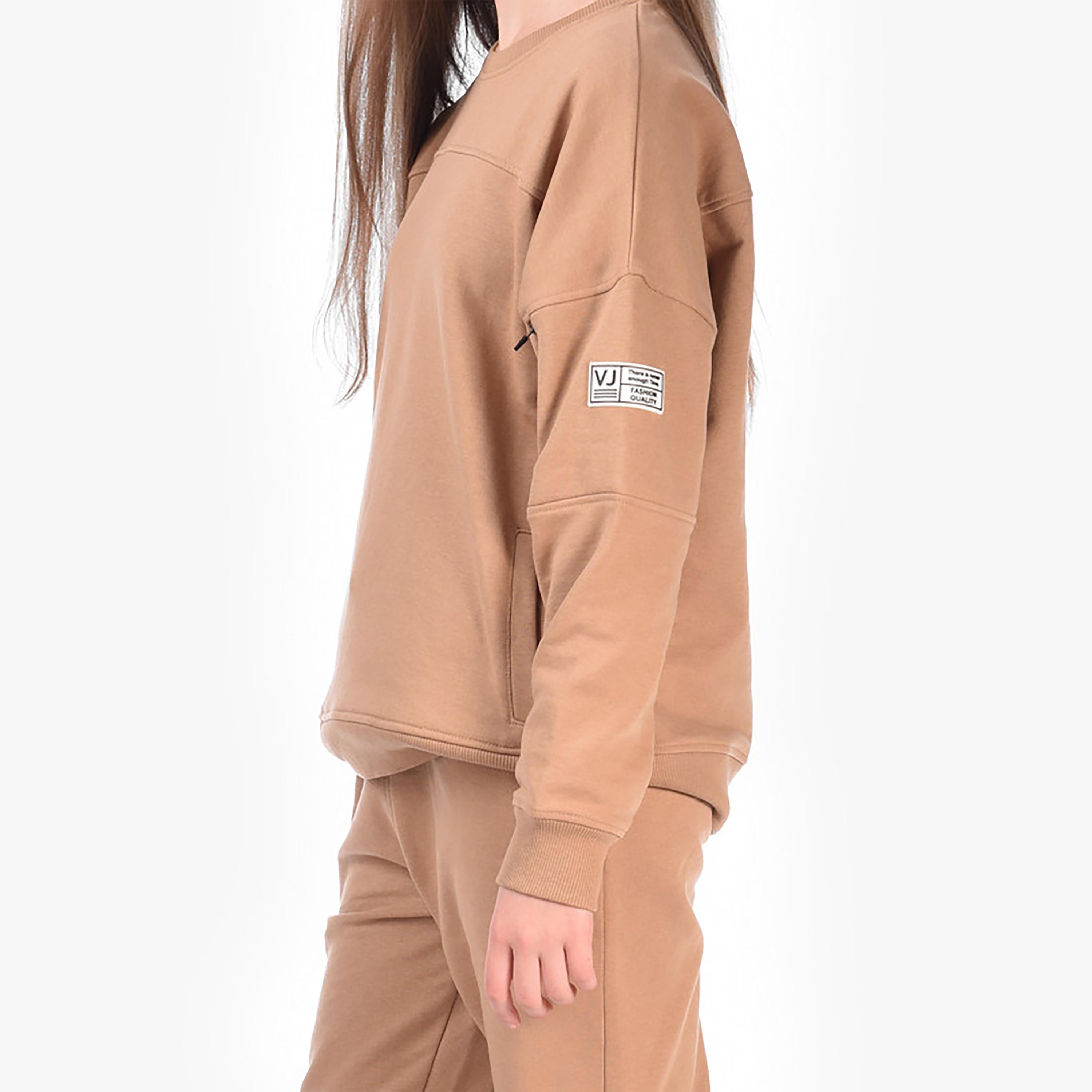 Victor and Jane 2-Piece Solid Long Sleeves Sweatshirt with Joggers-girls-clothing-winterwear-setsandcoords-image-4