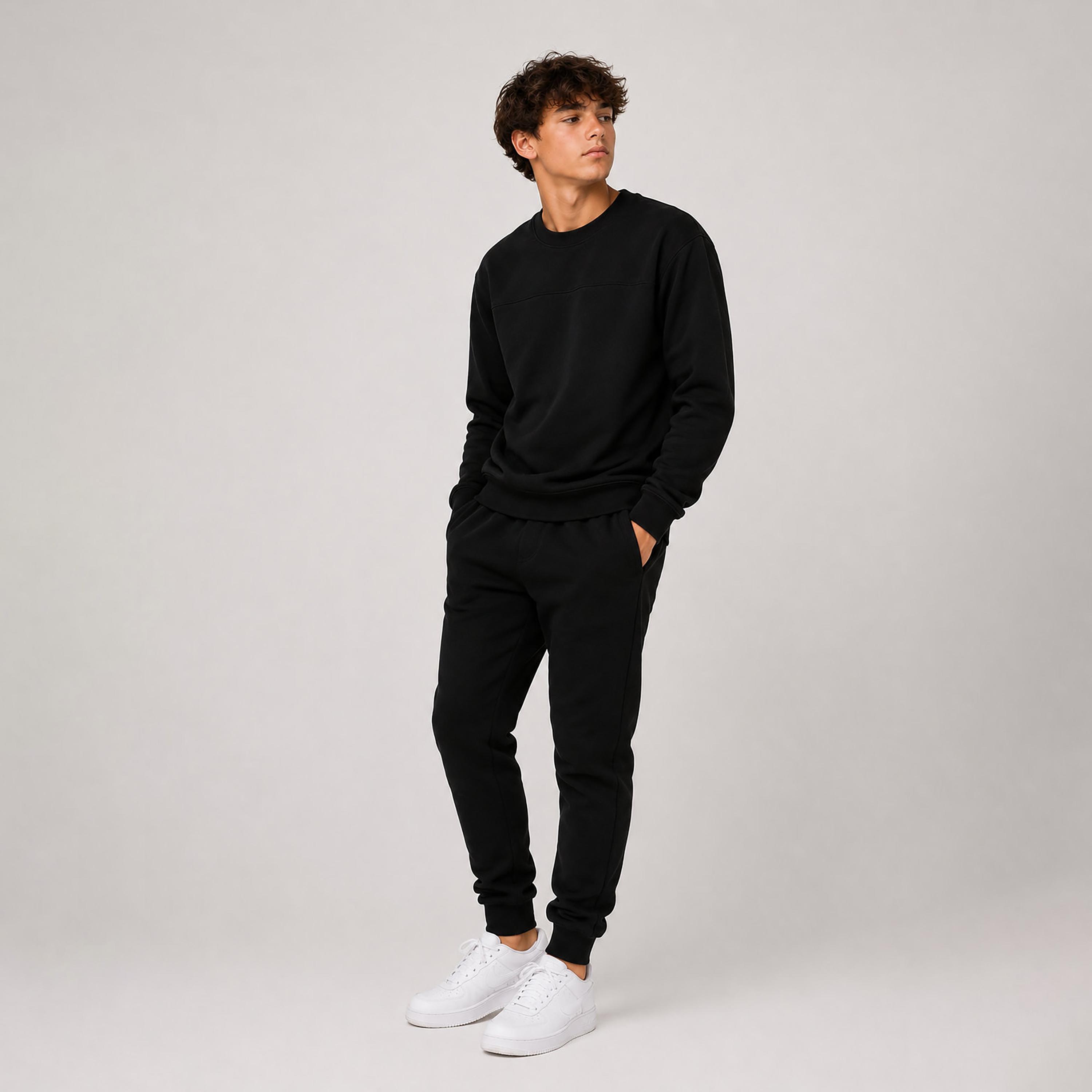 Victor and Jane 2-Piece Solid Long Sleeves Sweatshirt with Joggers-girls-clothing-winterwear-setsandcoords-image-5