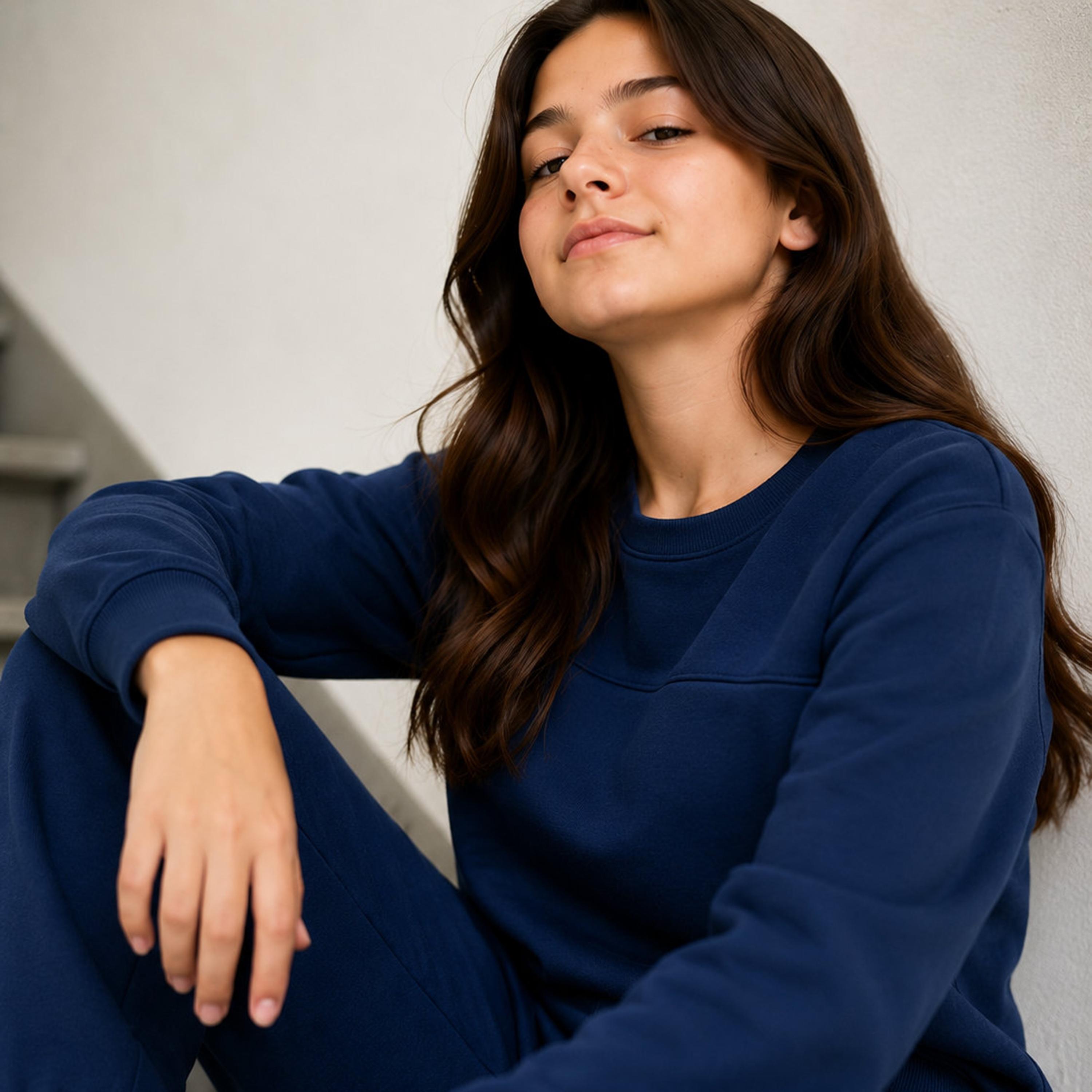Victor and Jane 2-Piece Solid Long Sleeves Sweatshirt with Joggers-girls-clothing-winterwear-setsandcoords-image-7