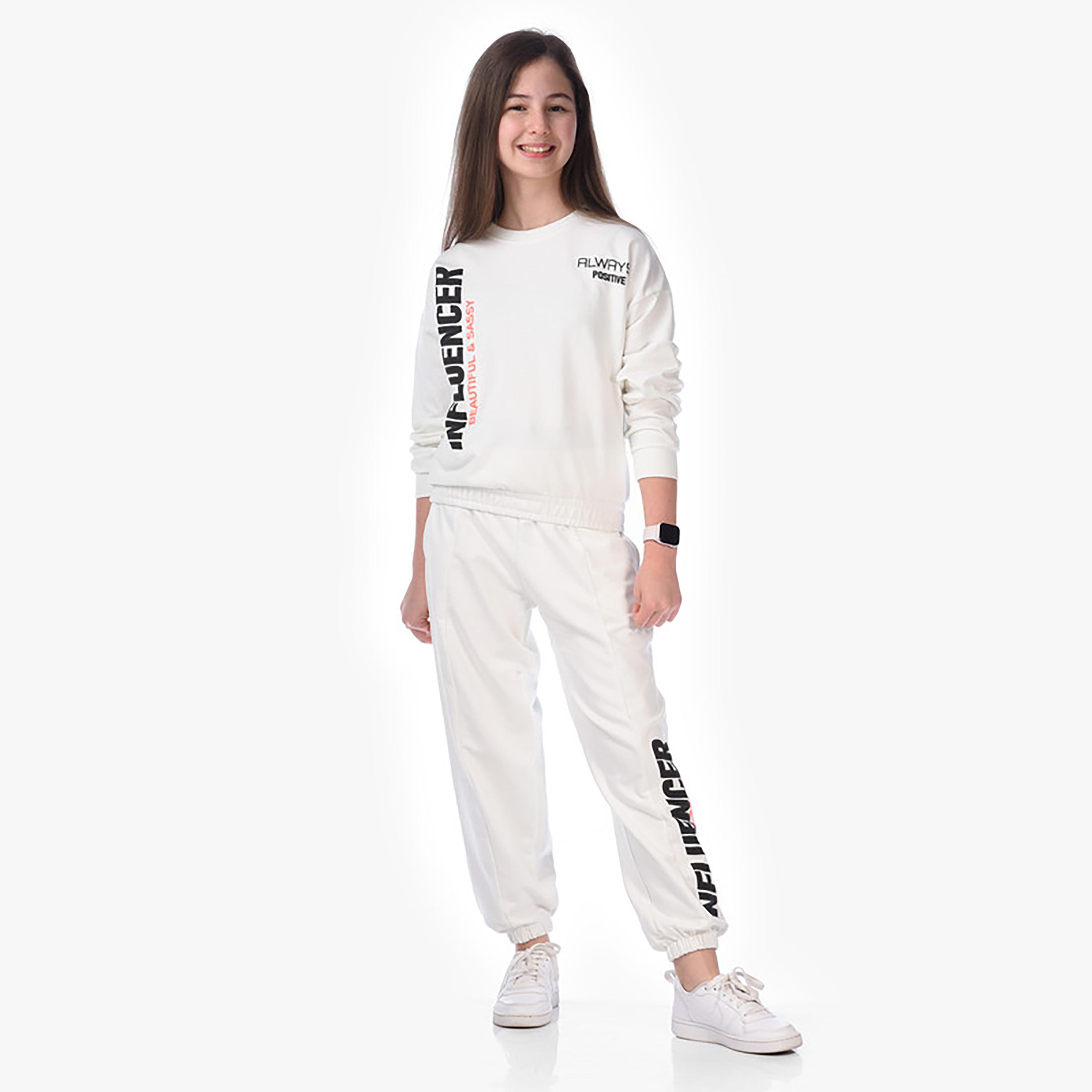 Victor and Jane 2-Piece Printed Long Sleeves Sweatshirt with Joggers-girls-clothing-winterwear-setsandcoords-image-2