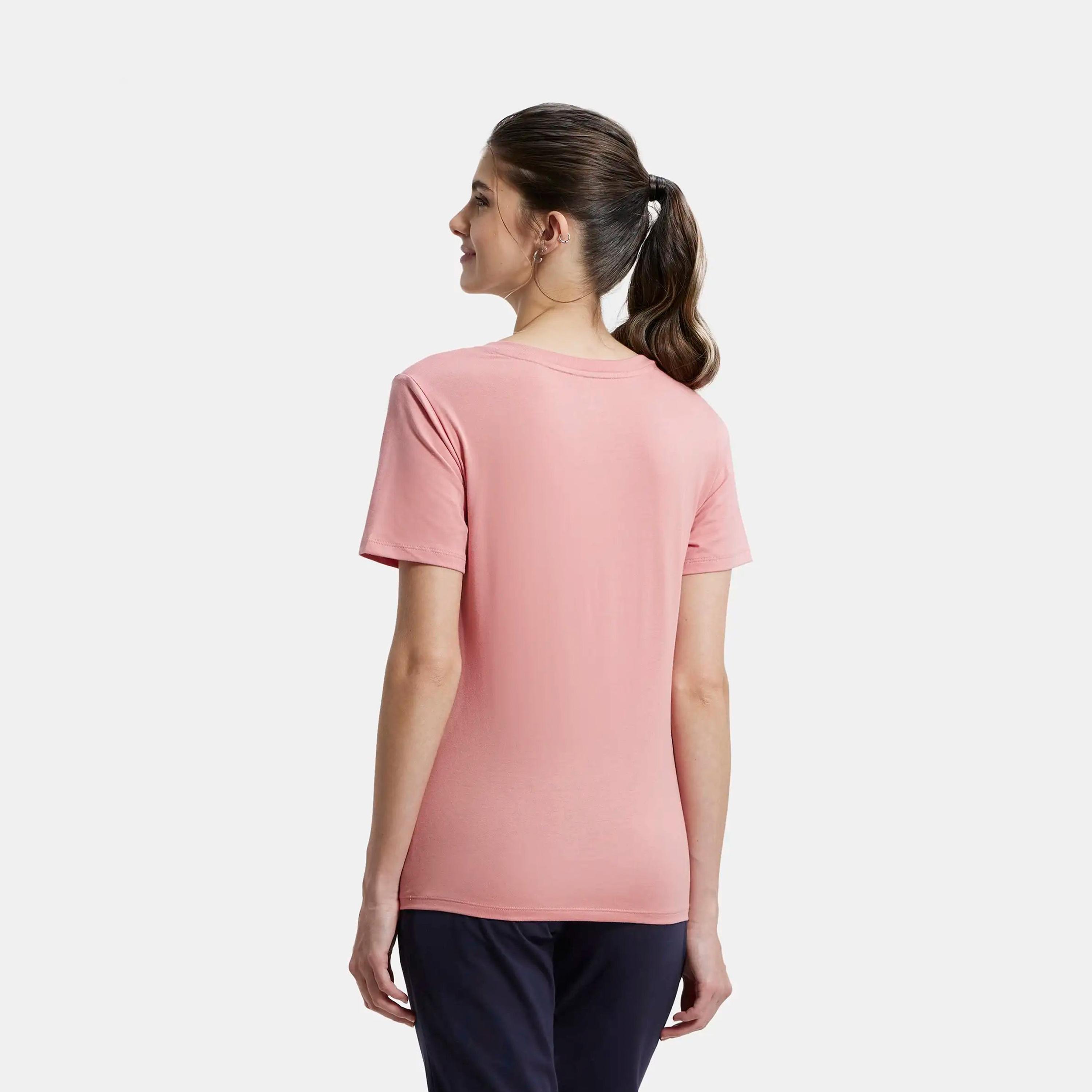 جوكي- تي شيرت نسائي رياضي رقبة V-women-clothing-tshirts-image-11