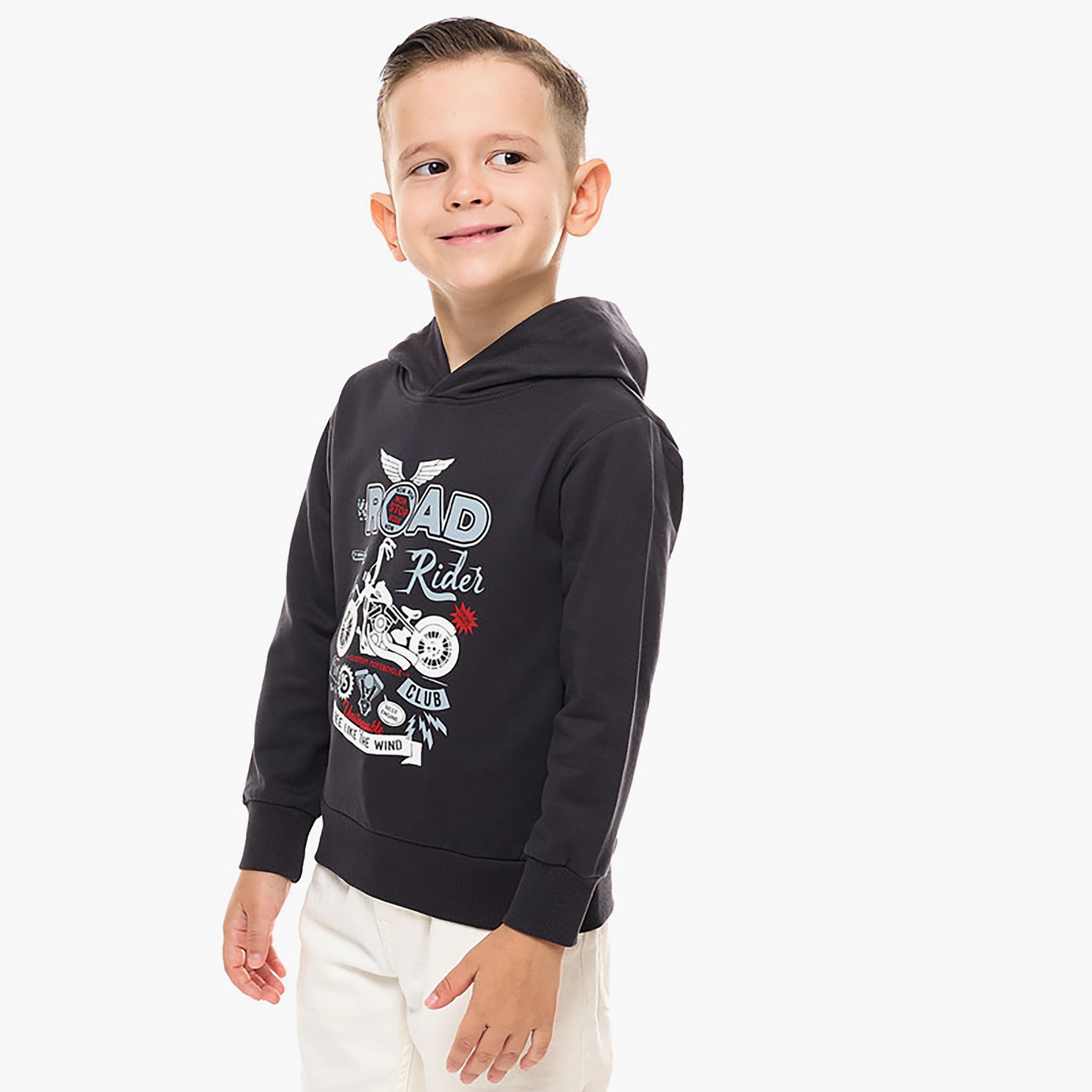 Victor and Jane Printed Long Sleeves Hoodie-baby-boys-clothing-winterwear-sweatshirts-image-2