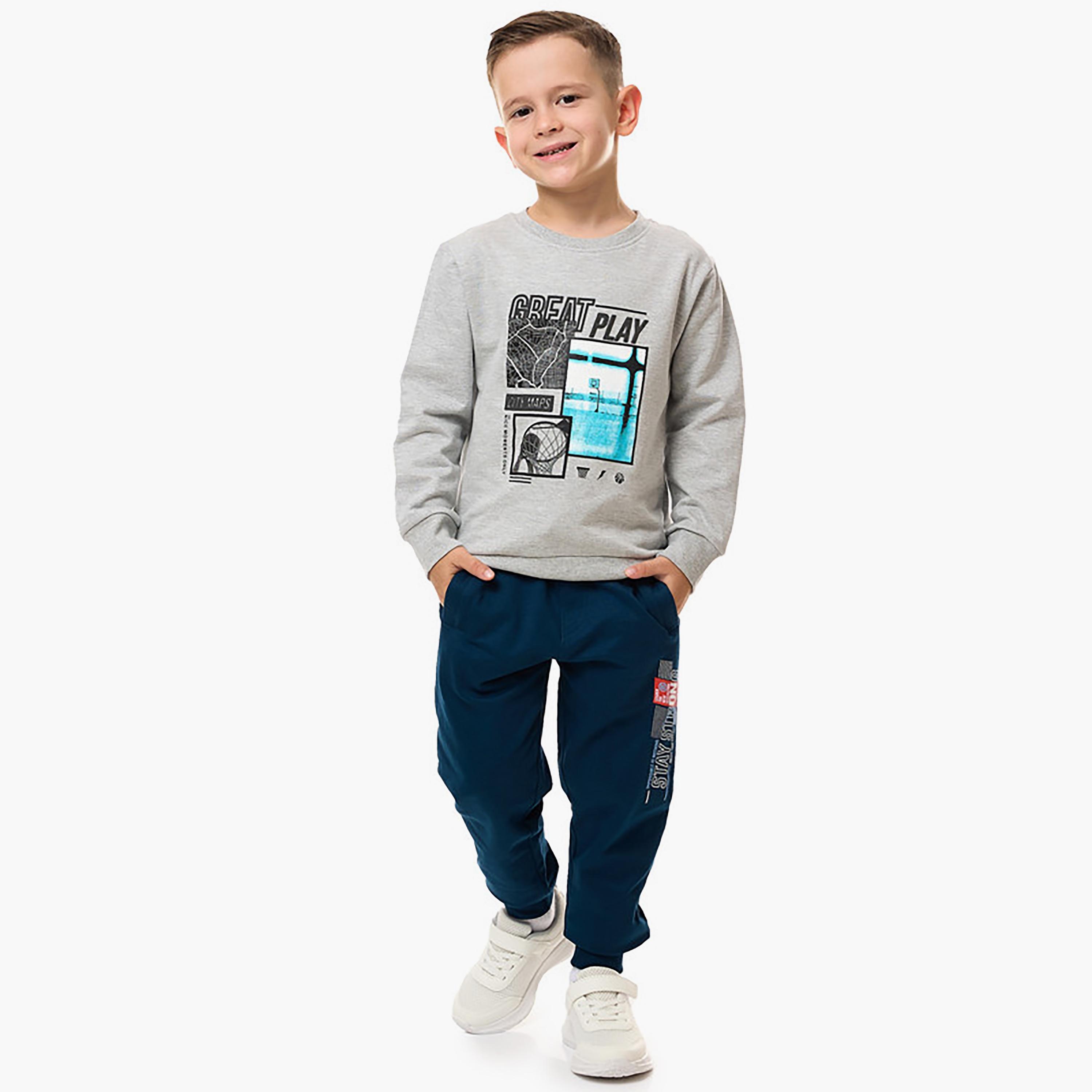 Victor and Jane Printed Long Sleeves Sweatshirt-baby-boys-clothing-winterwear-sweatshirts-image-4