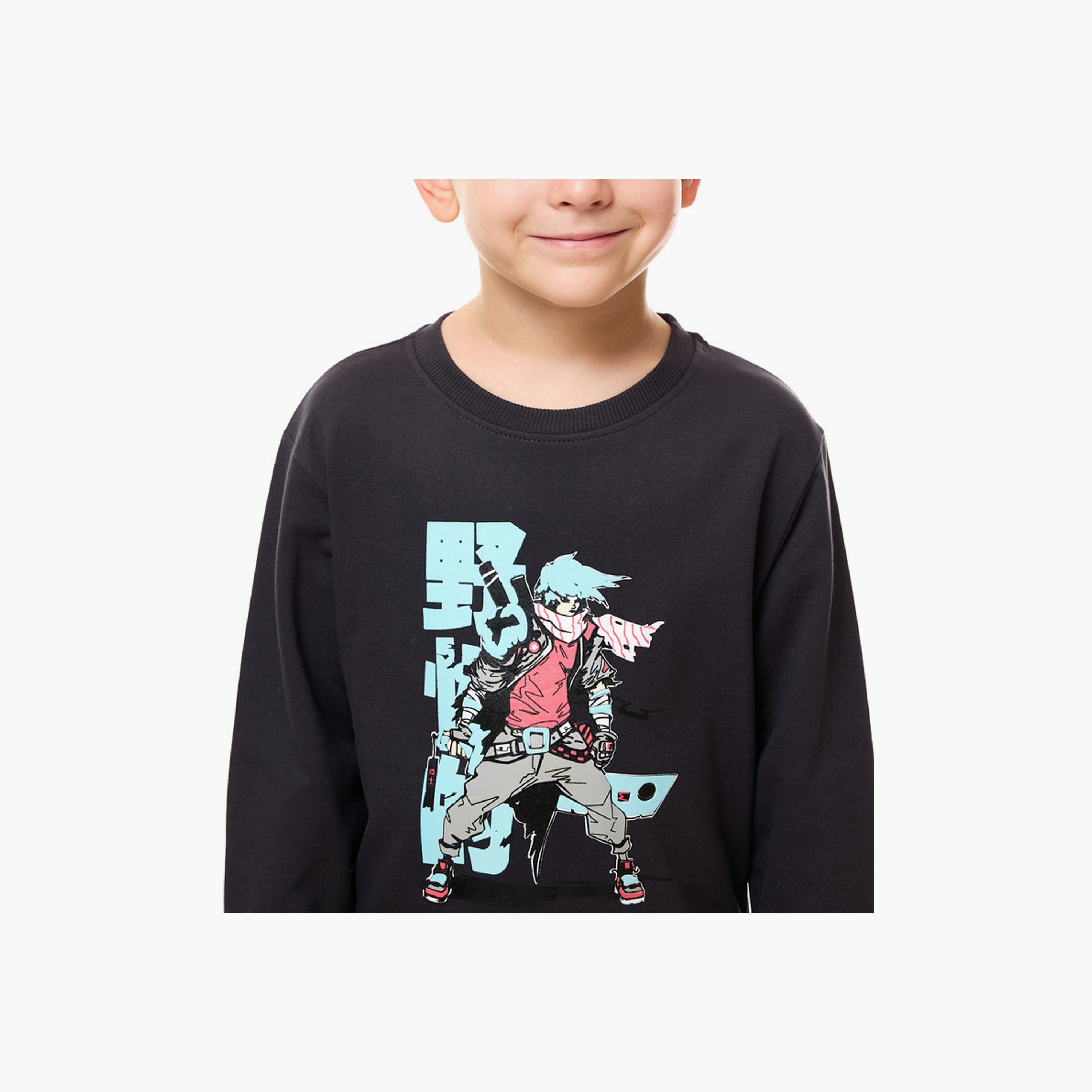 Victor and Jane Printed Long Sleeves Sweatshirt-boys-clothing-sweatshirts-image-5