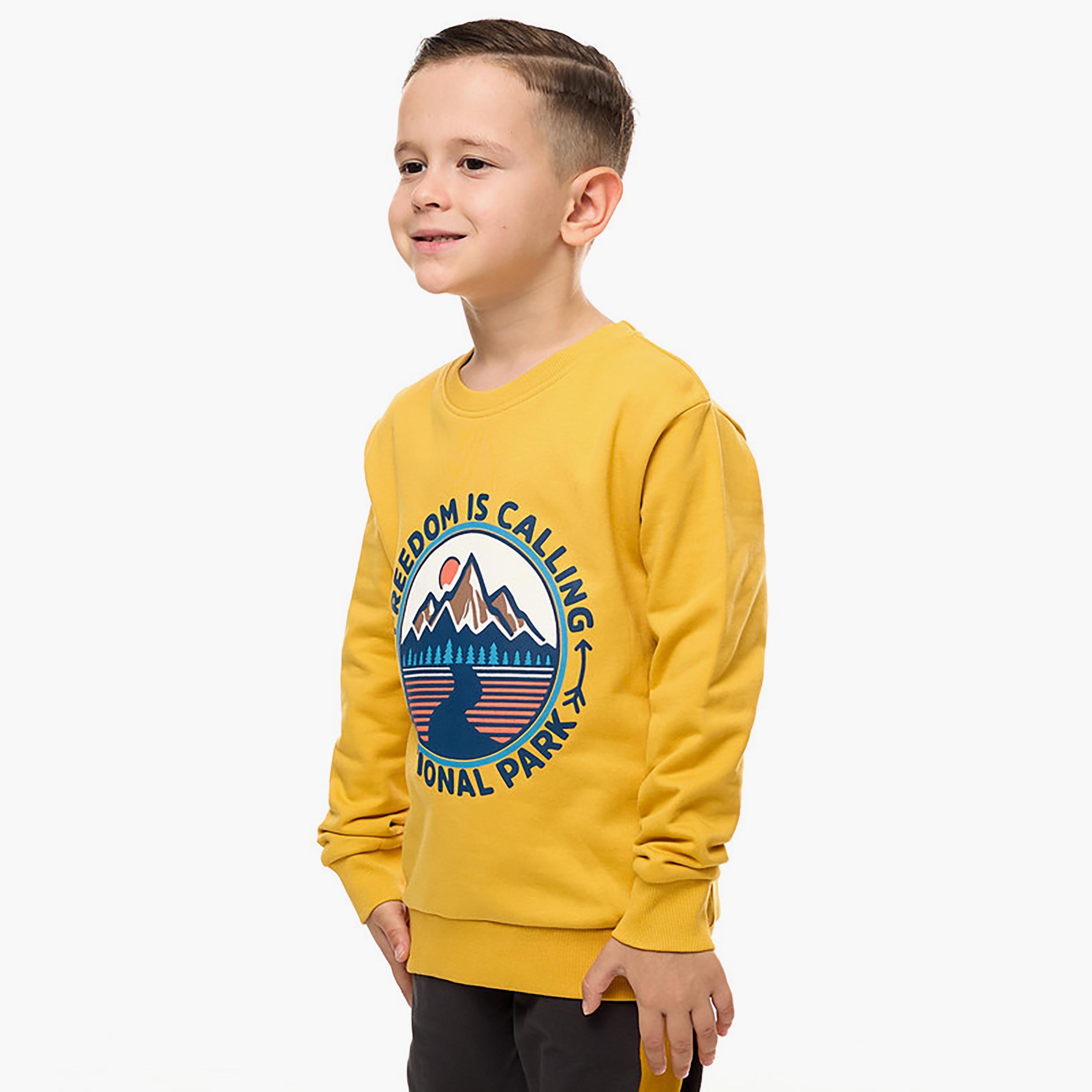 Victor and Jane Printed Long Sleeves Sweatshirt-baby-boys-clothing-winterwear-sweatshirts-image-2