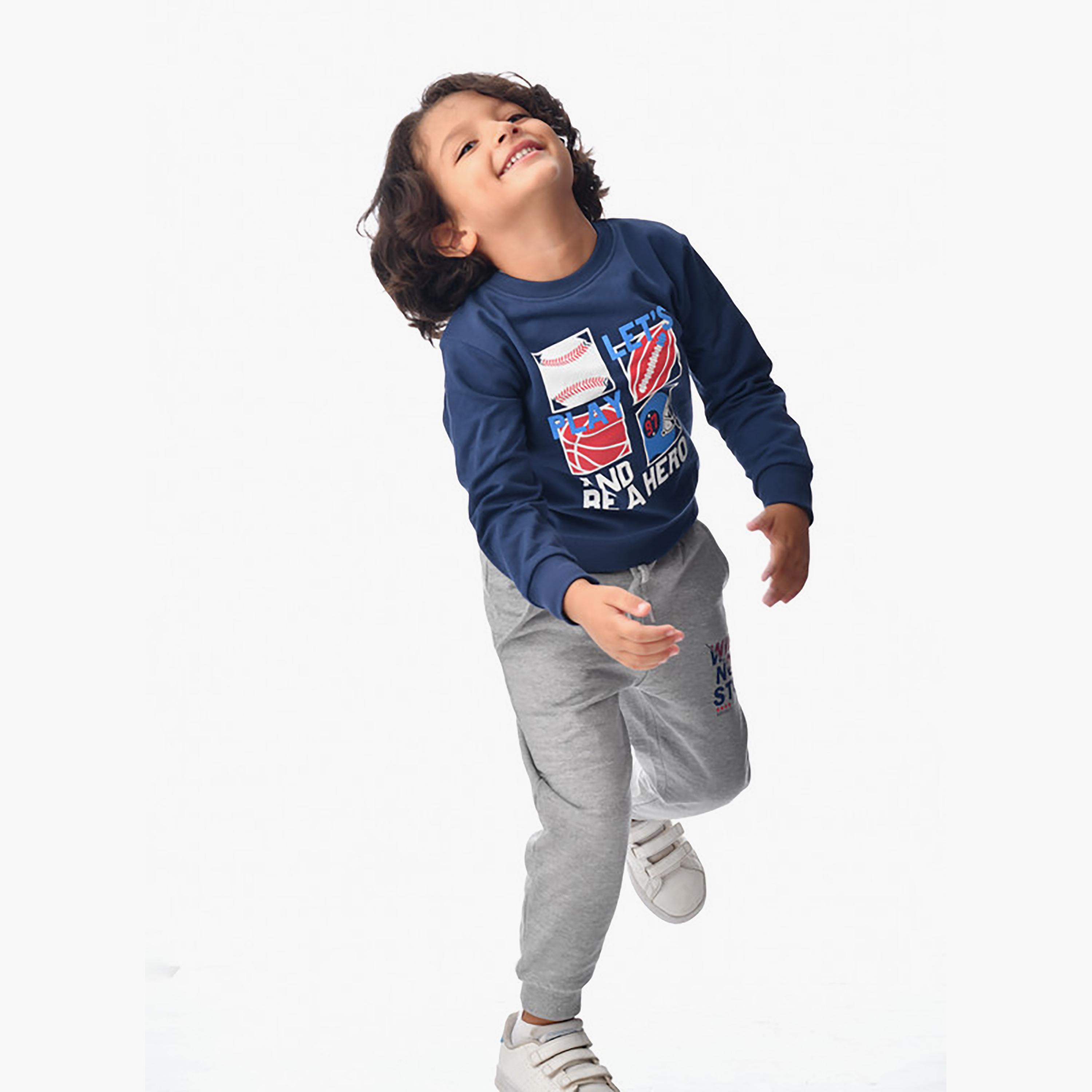 Victor and Jane Printed Long Sleeves Sweatshirt-baby-boys-clothing-winterwear-sweatshirts-image-2