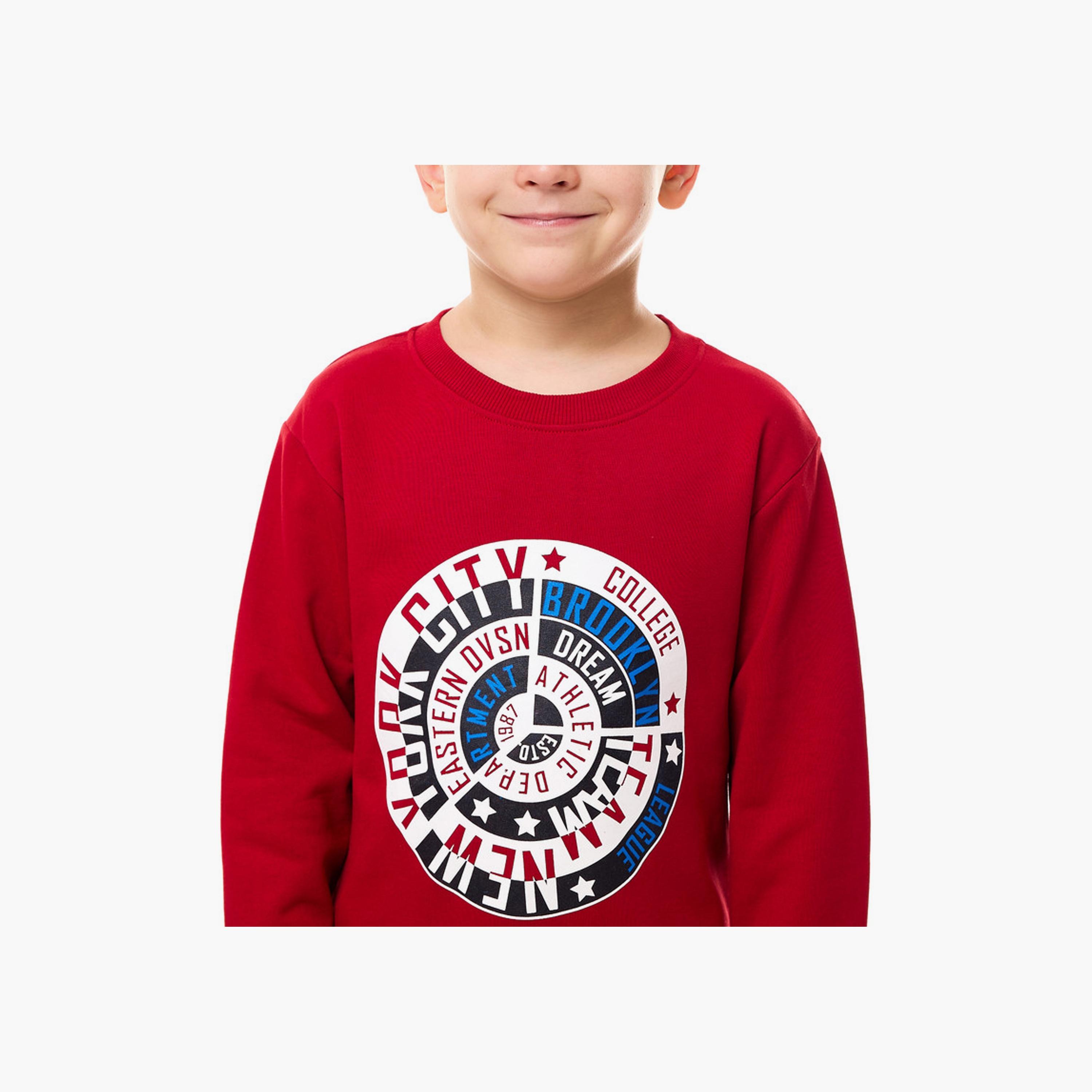 سويت شيرت بأكمام طويلة مطبوع من فيكتور اند جين-baby-boys-clothing-winterwear-sweatshirts-image-5