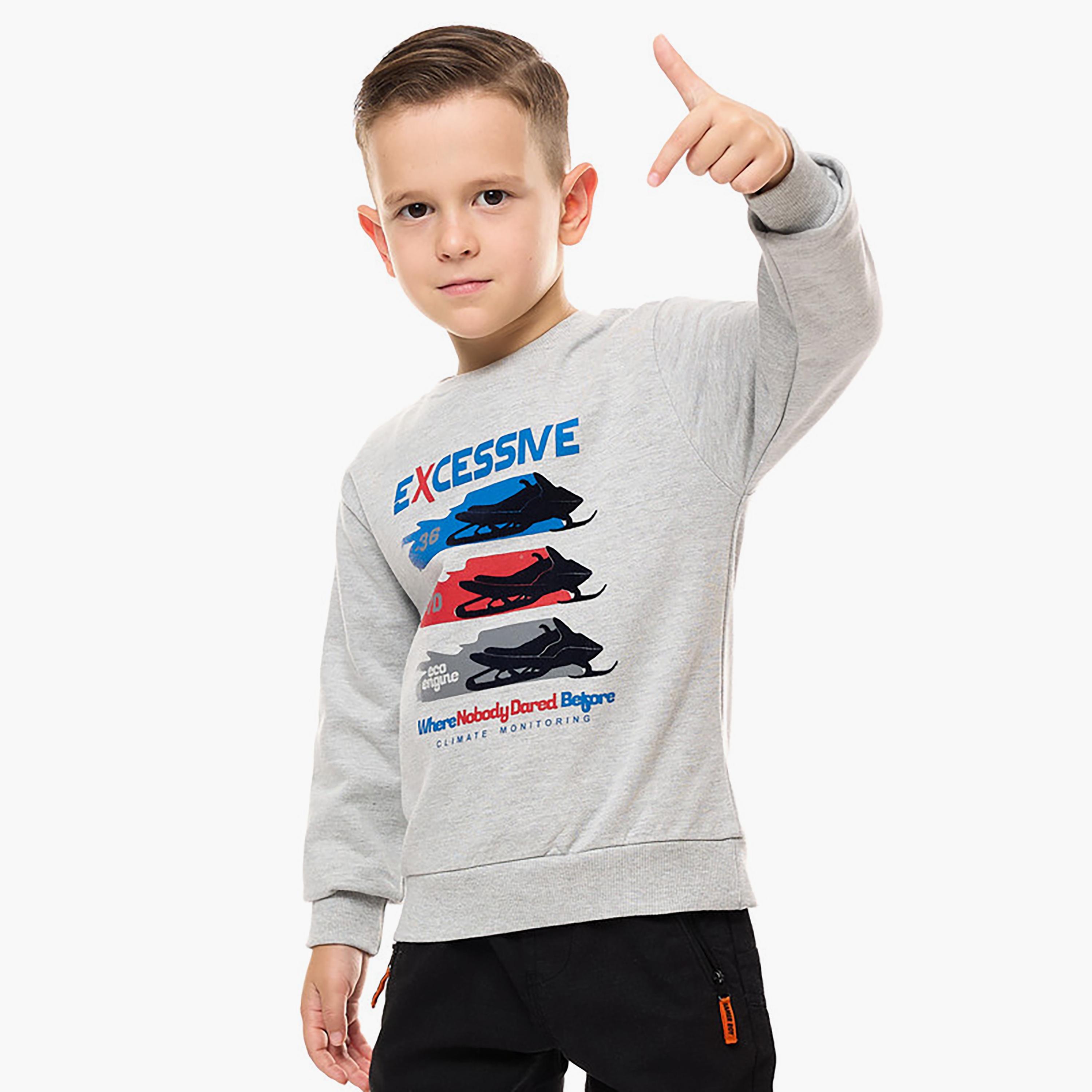 Victor and Jane Printed Long Sleeves Sweatshirt-baby-boys-clothing-winterwear-sweatshirts-image-1