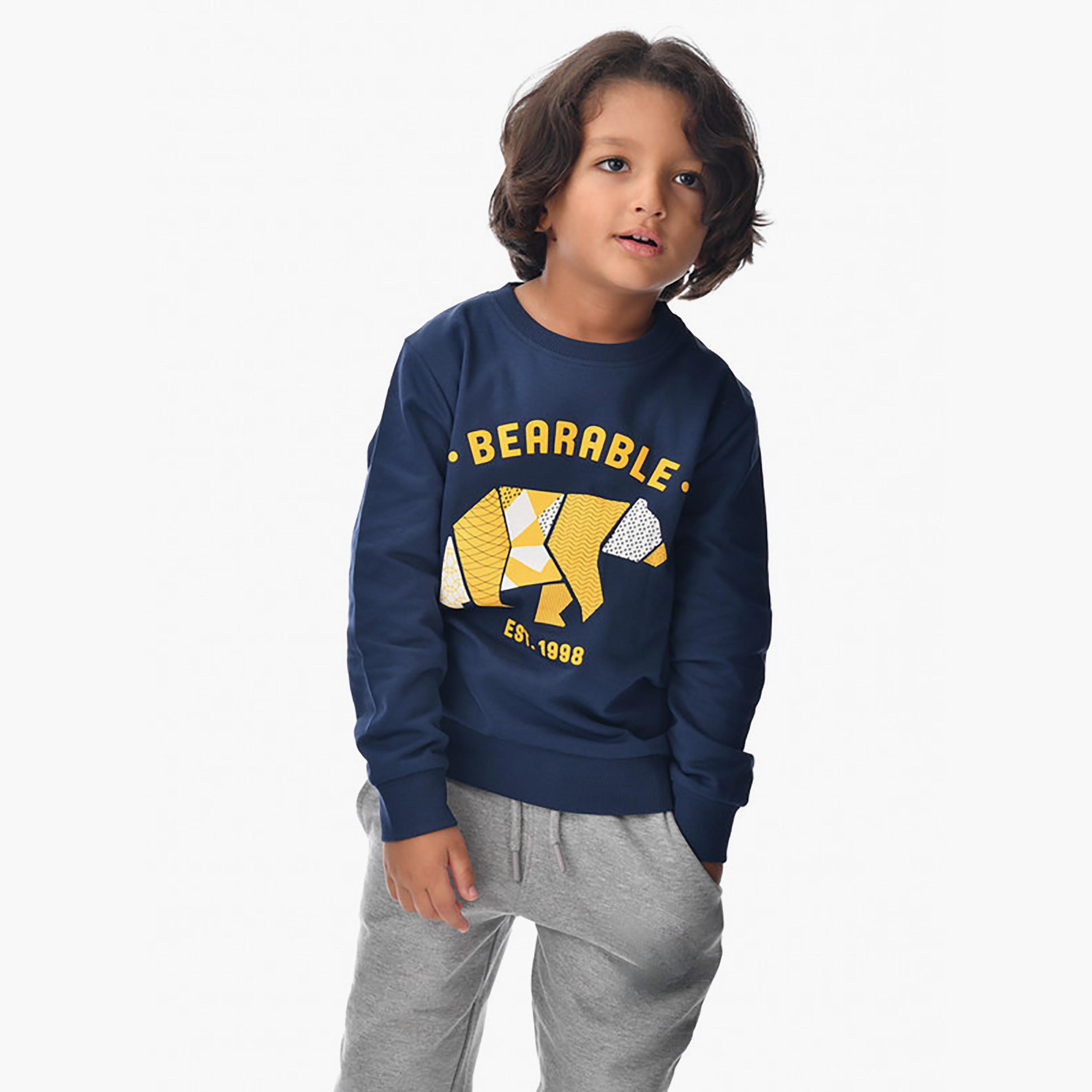 Victor and Jane Printed Long Sleeves Sweatshirt-baby-boys-clothing-winterwear-sweatshirts-image-6