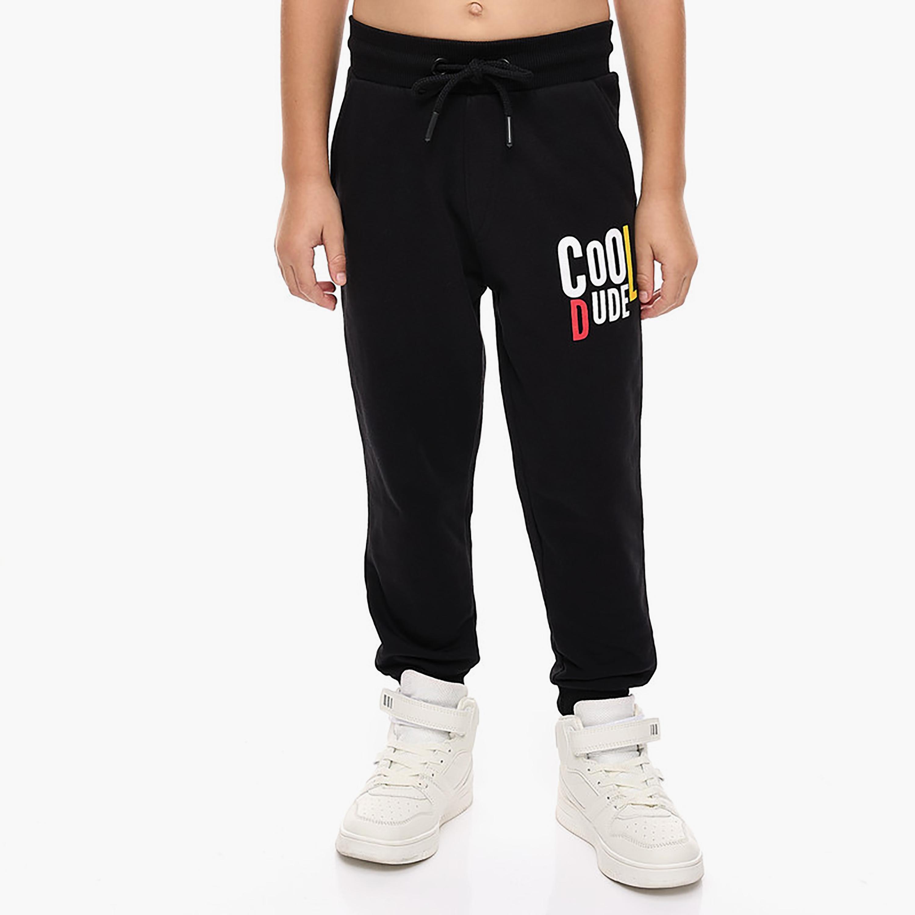 Victor and Jane 2-Piece Printed Long Sleeves T-Shirt with Joggers-boys-clothing-setsandcoords-image-6