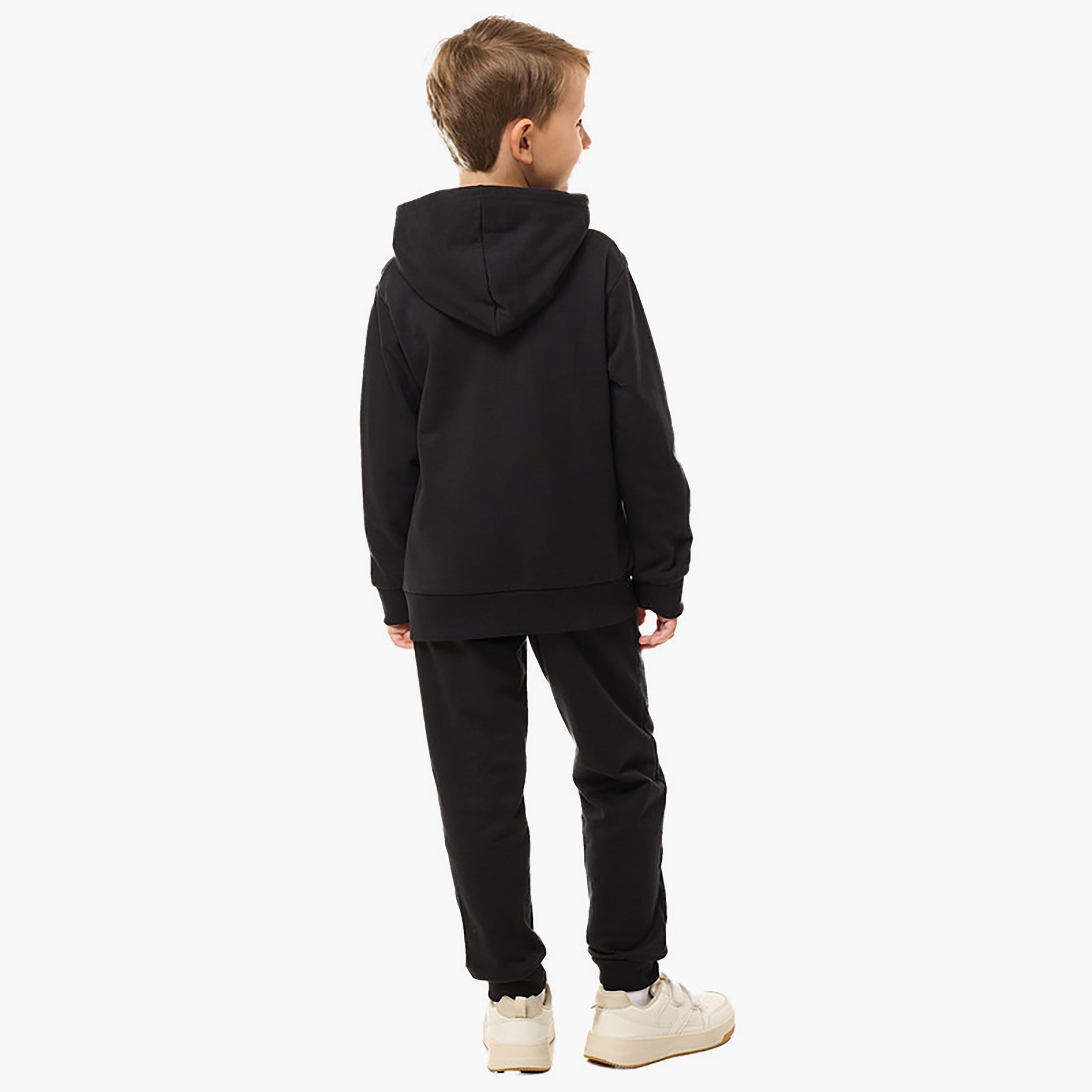 Victor and Jane 2-Piece Printed Long Sleeves Hoodie with Joggers-boys-clothing-setsandcoords-image-3