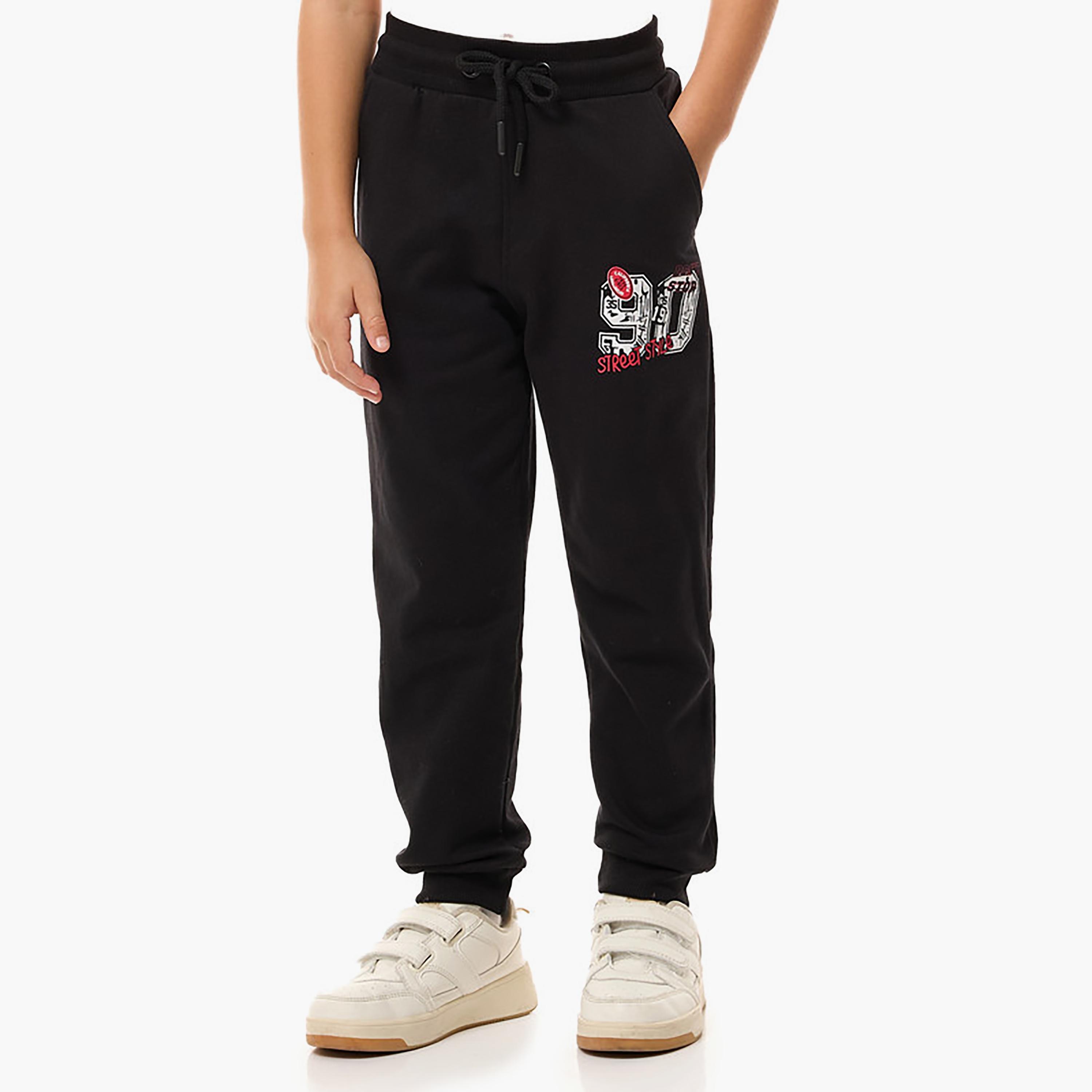 Victor and Jane 2-Piece Printed Long Sleeves Hoodie with Joggers-boys-clothing-setsandcoords-image-5