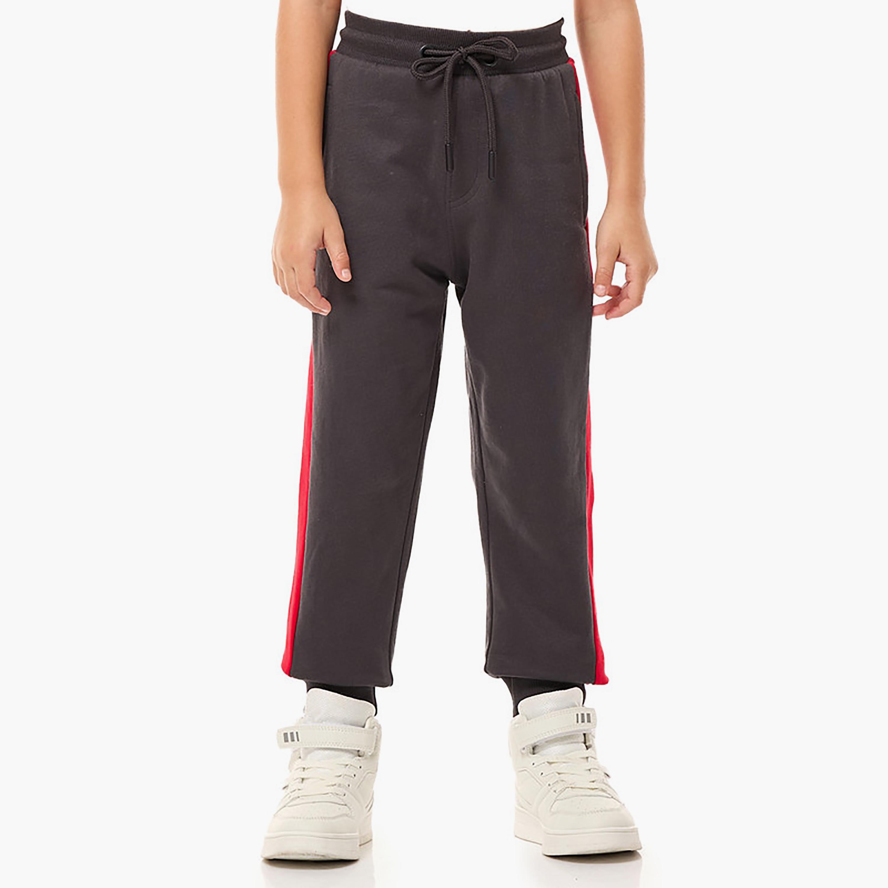Victor and Jane 2-Piece Printed Long Sleeves Sweatshirt with Joggers-boys-clothing-setsandcoords-image-5