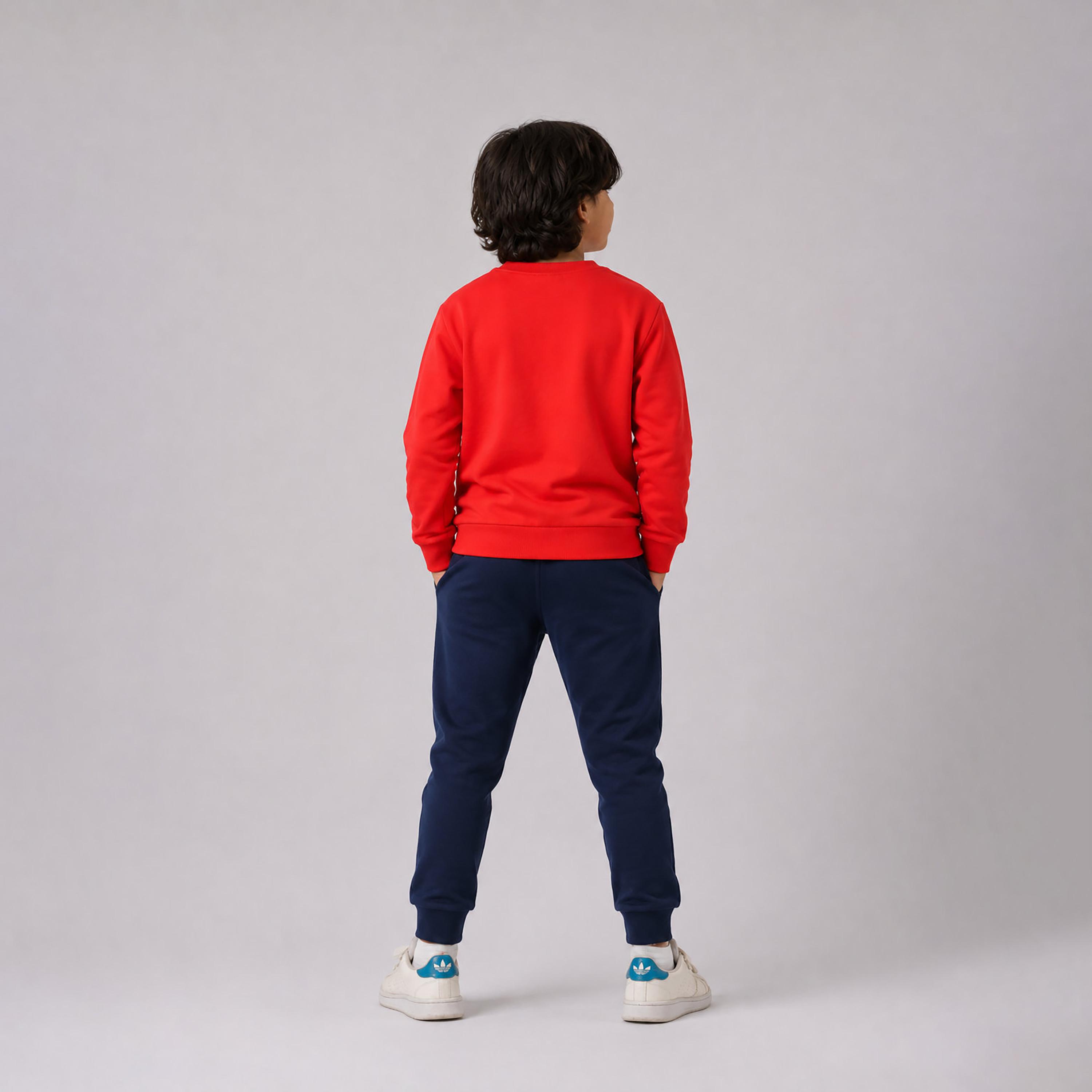 Victor and Jane 2-Piece Printed Long Sleeves Sweatshirt with Joggers-boys-clothing-setsandcoords-image-2