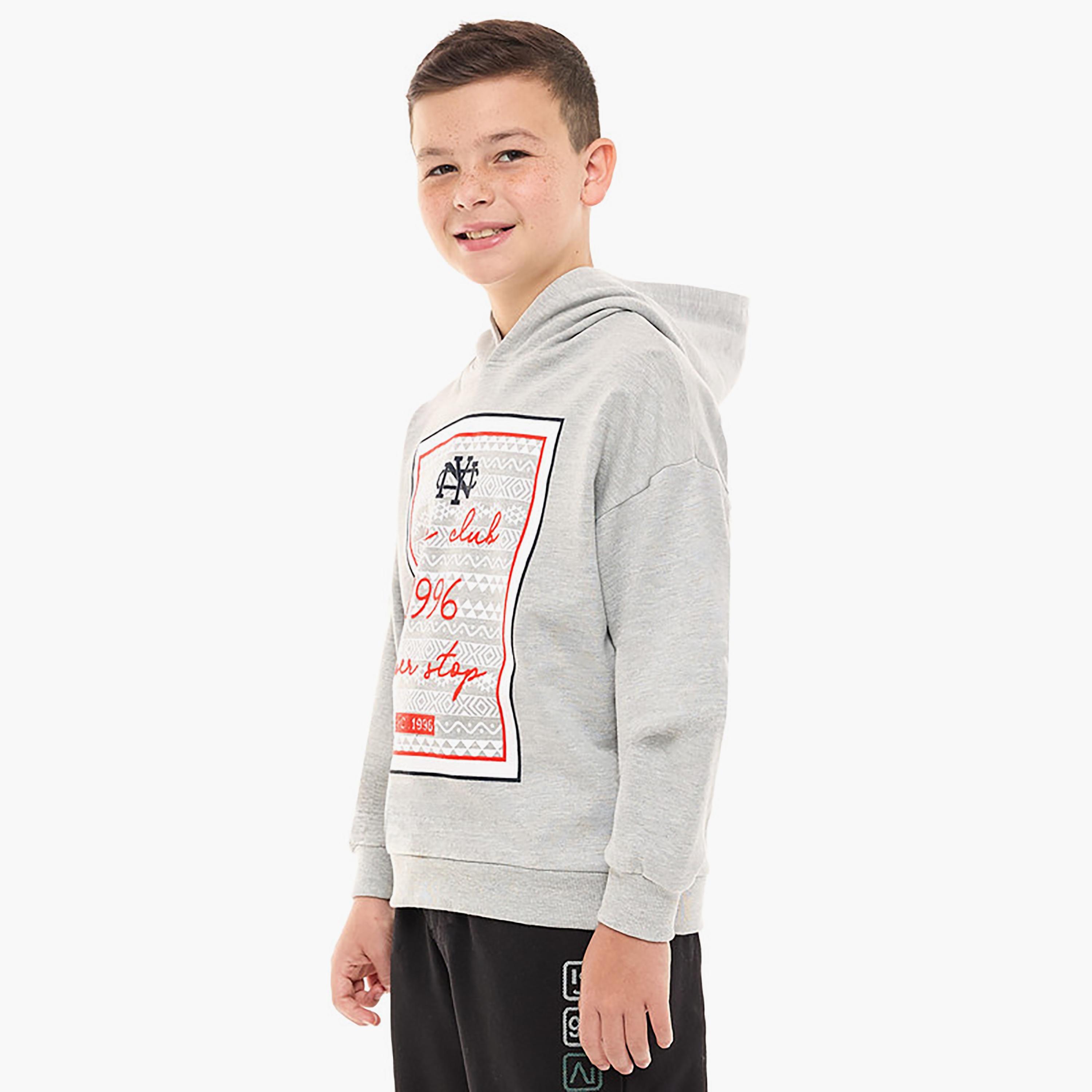 Victor and Jane Printed Long Sleeves Hoodie-boys-clothing-winterwear-sweatshirts-image-2