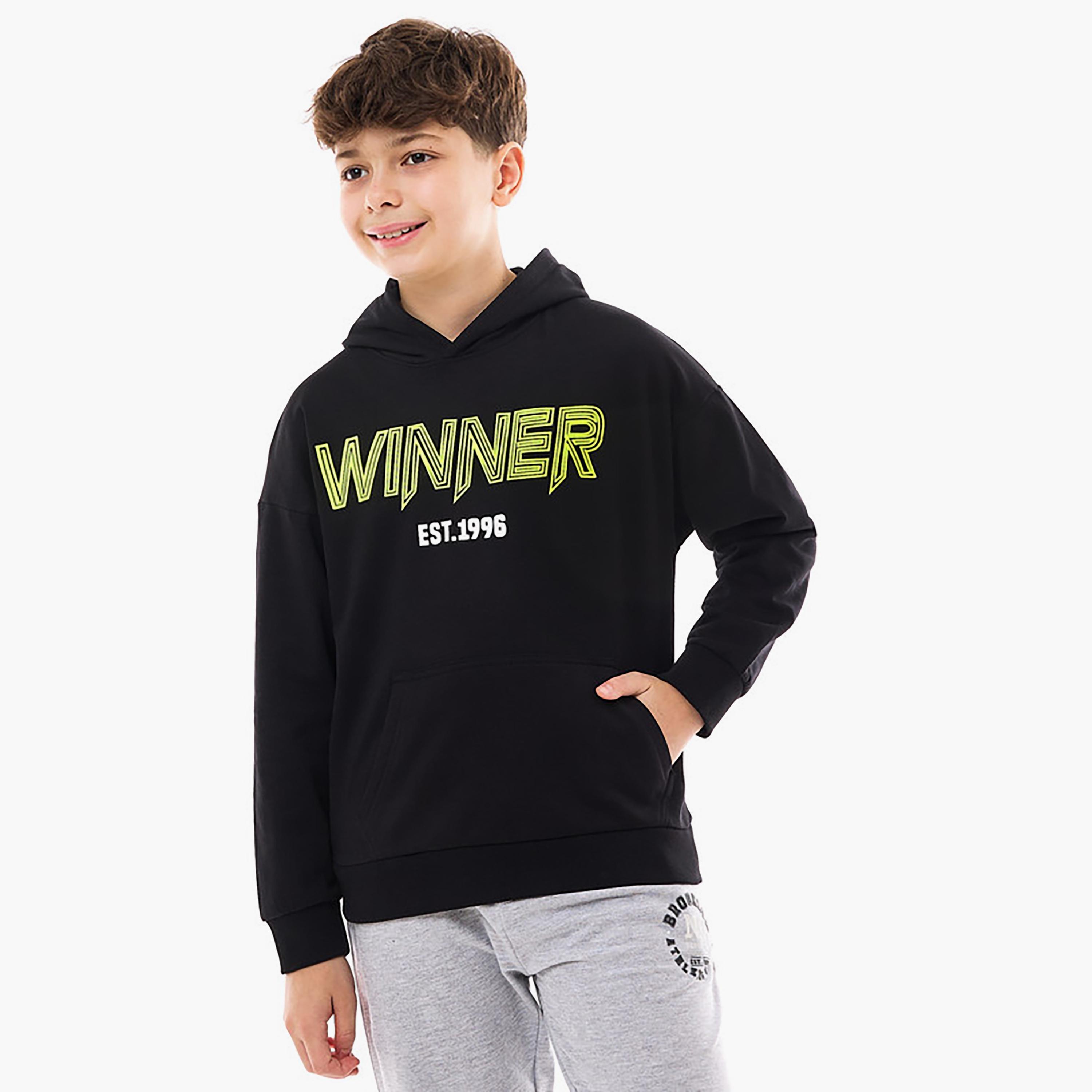 Victor and Jane Printed Long Sleeves Hoodie-boys-clothing-winterwear-sweatshirts-image-1