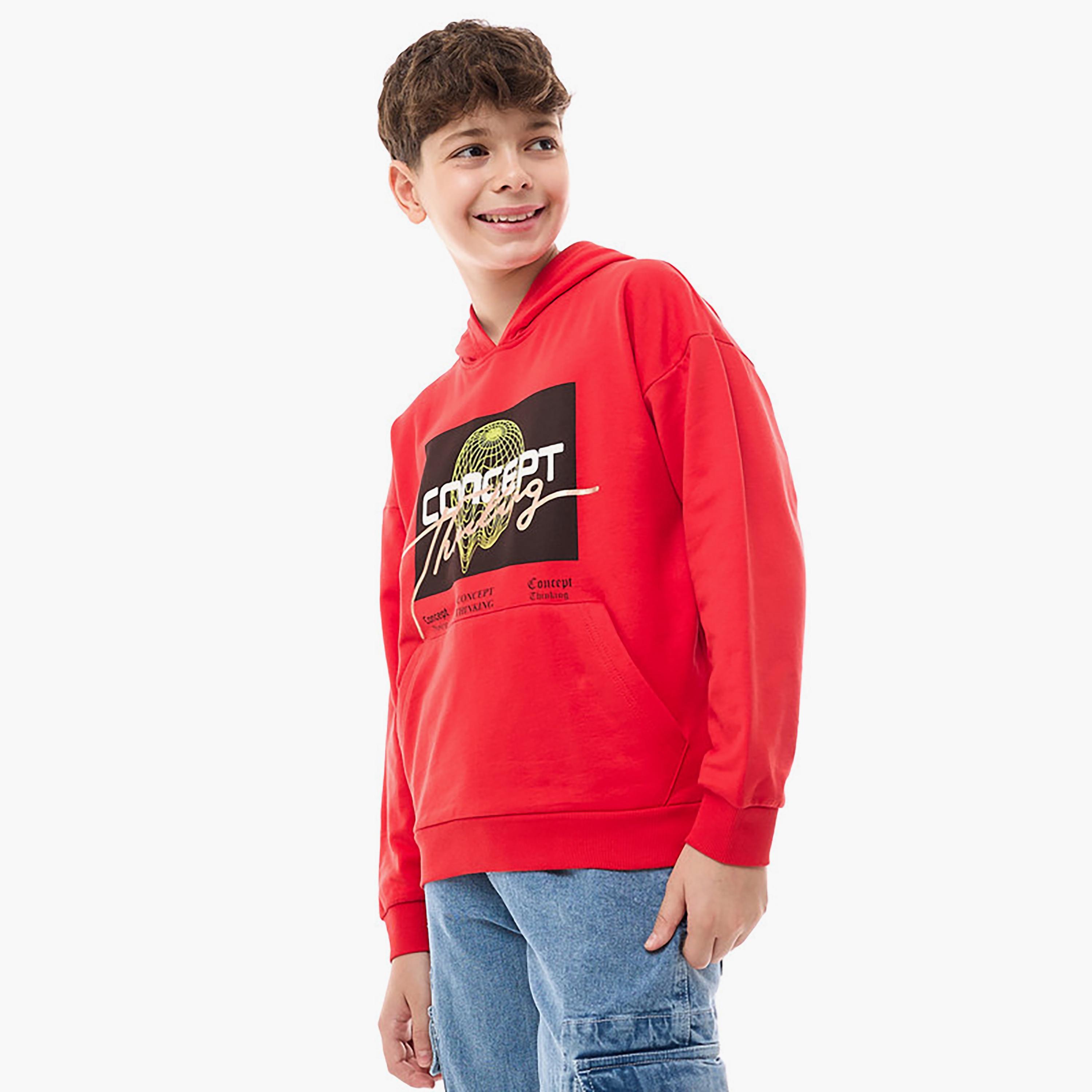 Victor and Jane Printed Long Sleeves Hoodie-boys-clothing-winterwear-sweatshirts-image-2