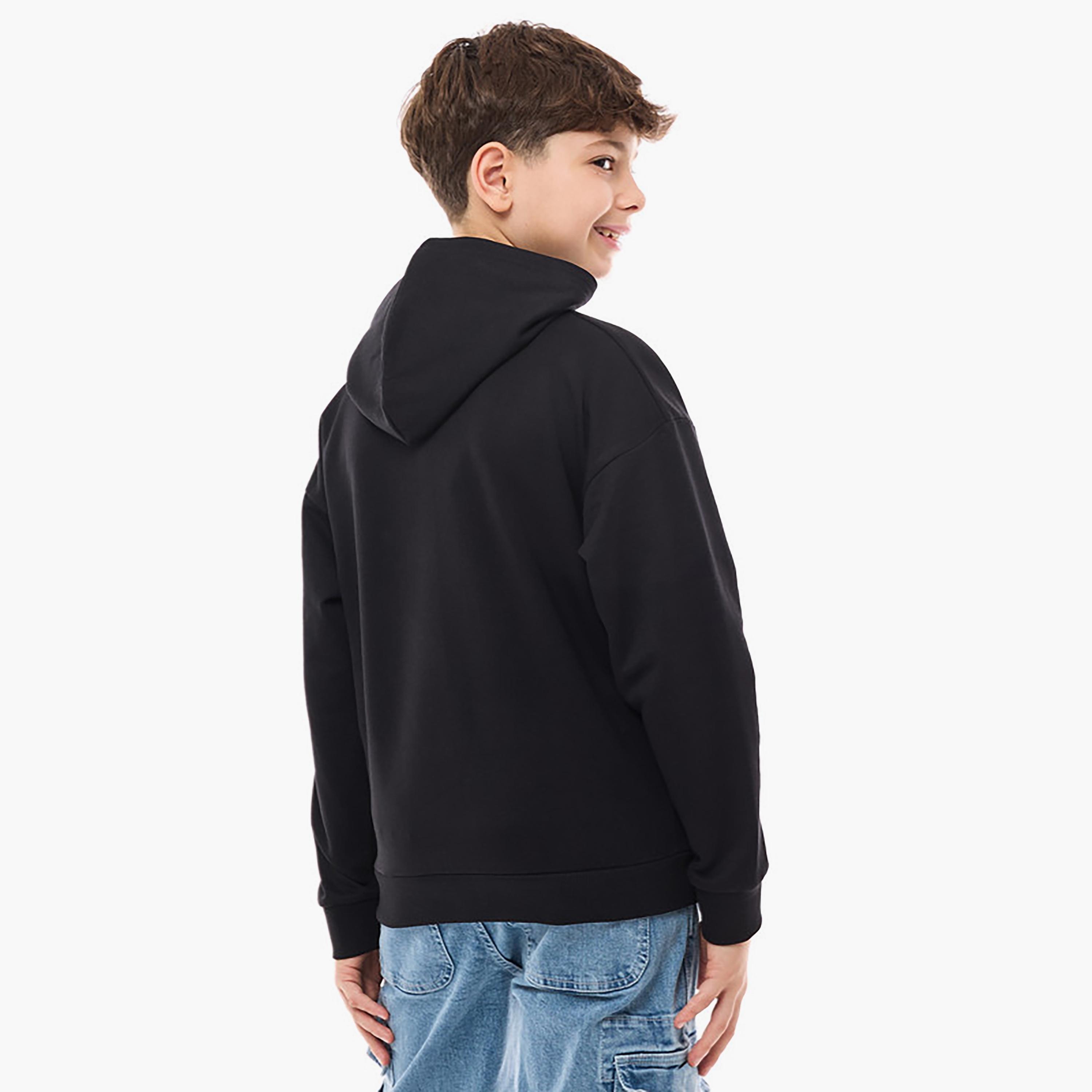 هودي بأكمام طويلة مطبوع من فيكتور اند جين-boys-clothing-winterwear-sweatshirts-image-3