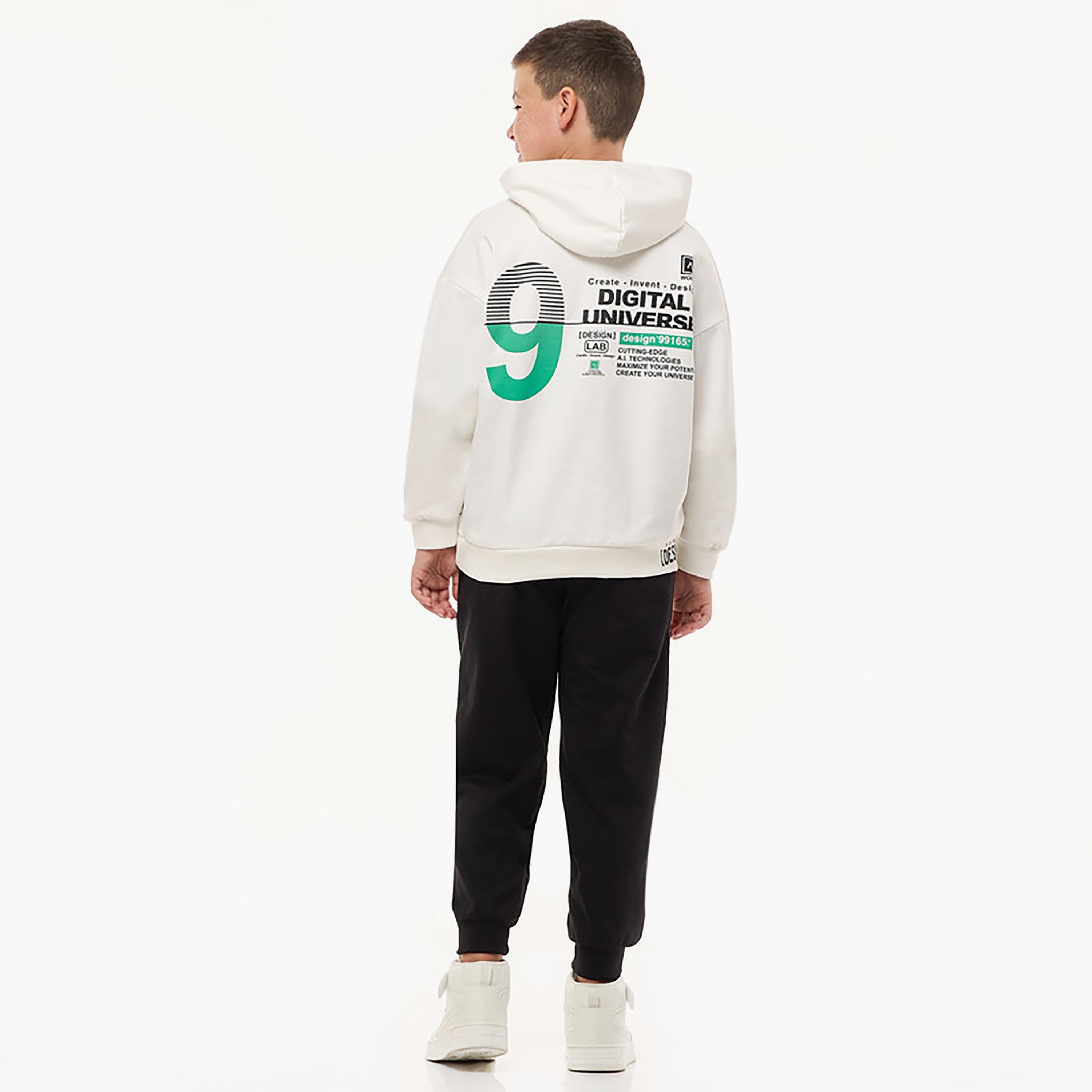 هودي بأكمام طويلة مطبوع مع بنطلون ركض قطعتين من فيكتور اند جين-boys-clothing-setsandcoords-image-2