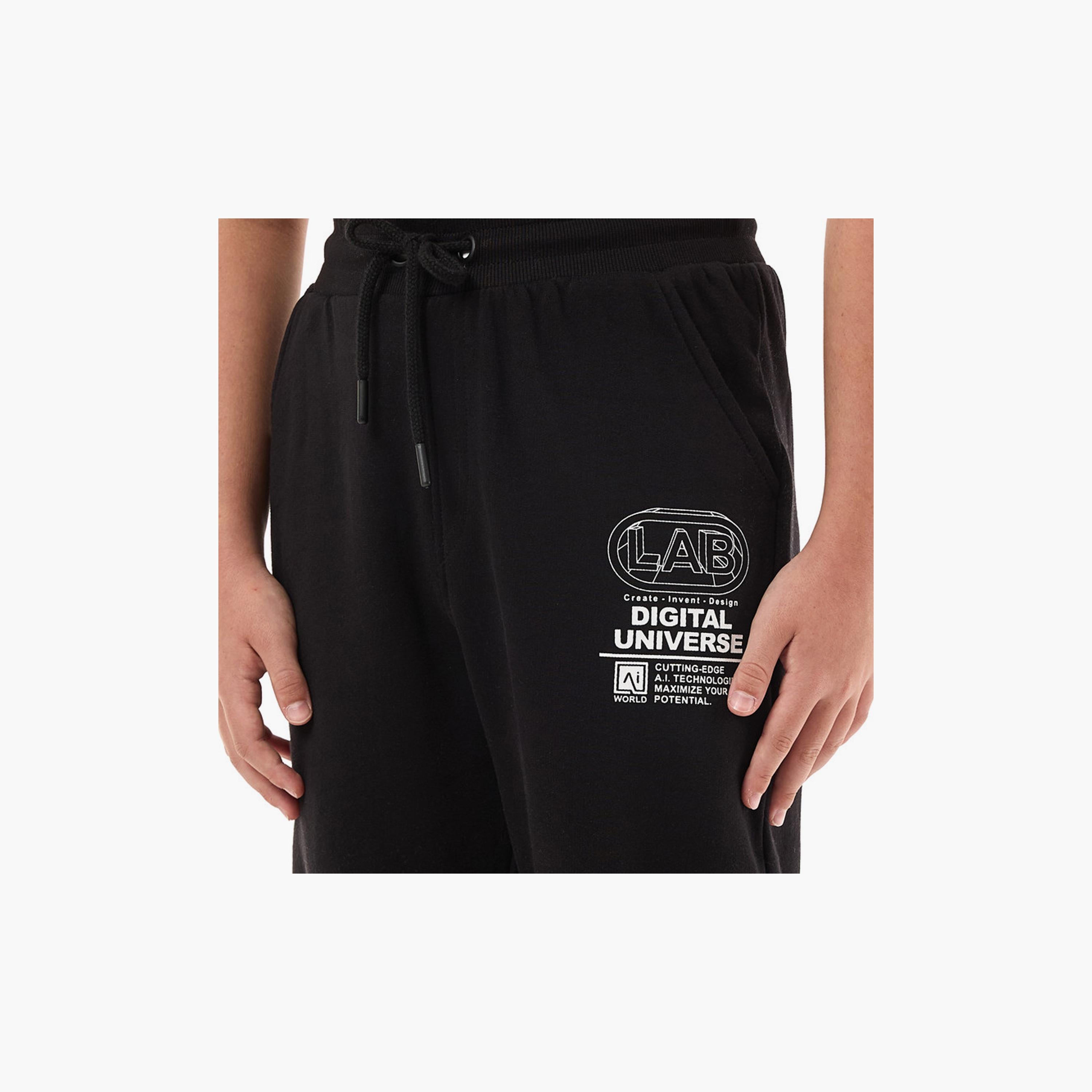هودي بأكمام طويلة مطبوع مع بنطلون ركض قطعتين من فيكتور اند جين-boys-clothing-setsandcoords-image-5