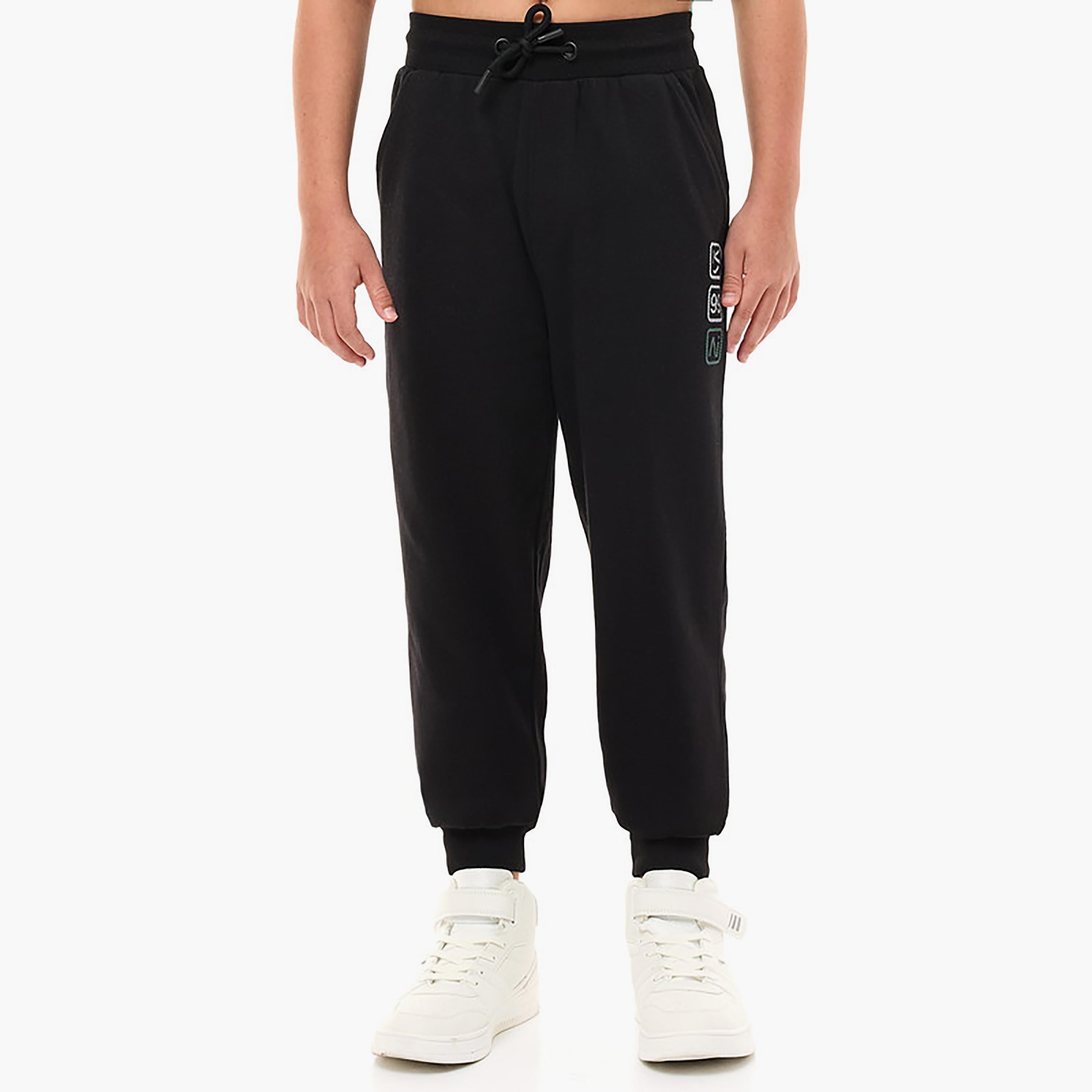 Victor and Jane 2-Piece Printed Long Sleeves Sweatshirt with Joggers-boys-clothing-setsandcoords-image-5