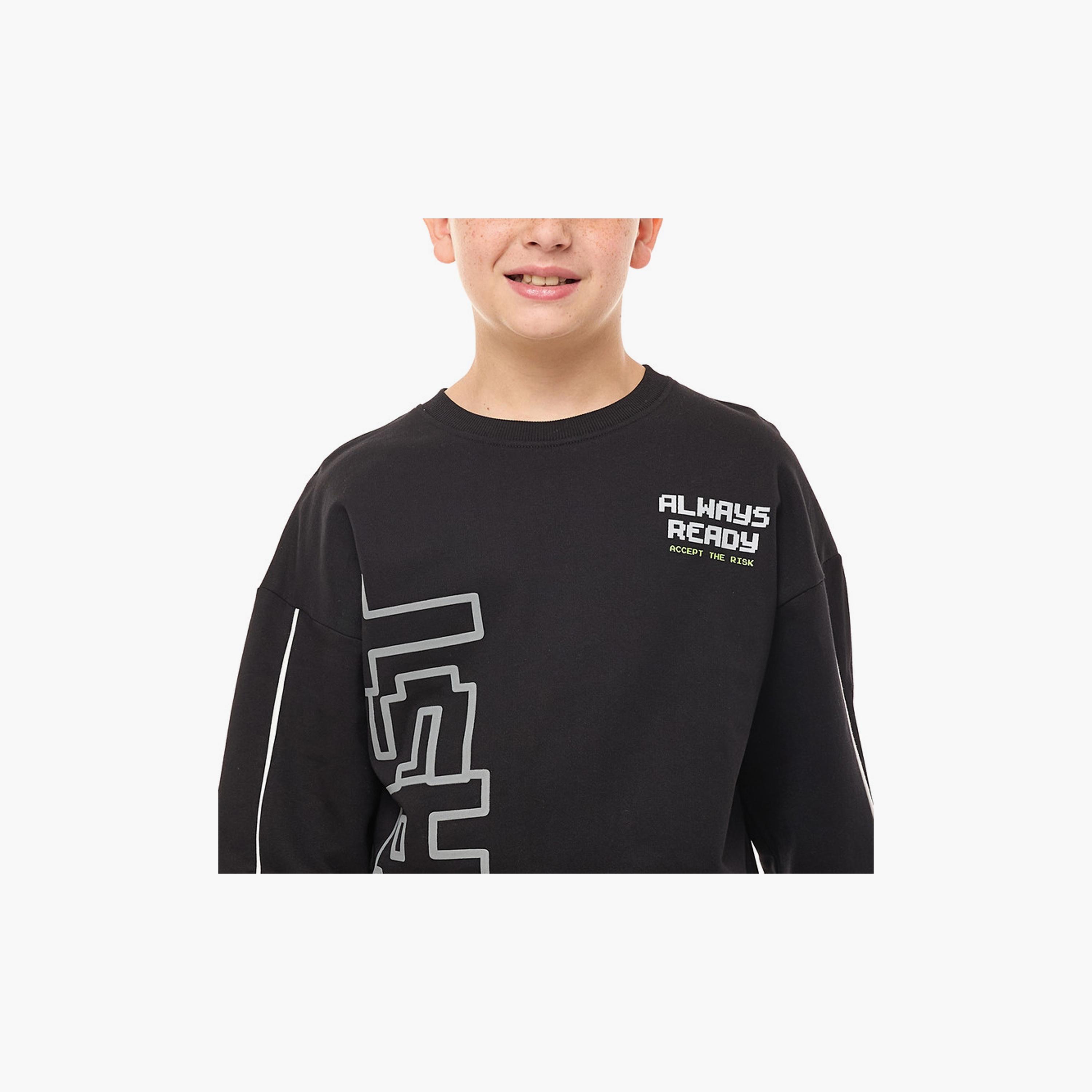 Victor and Jane 2-Piece Printed Long Sleeves Sweatshirt with Joggers-boys-clothing-setsandcoords-image-4