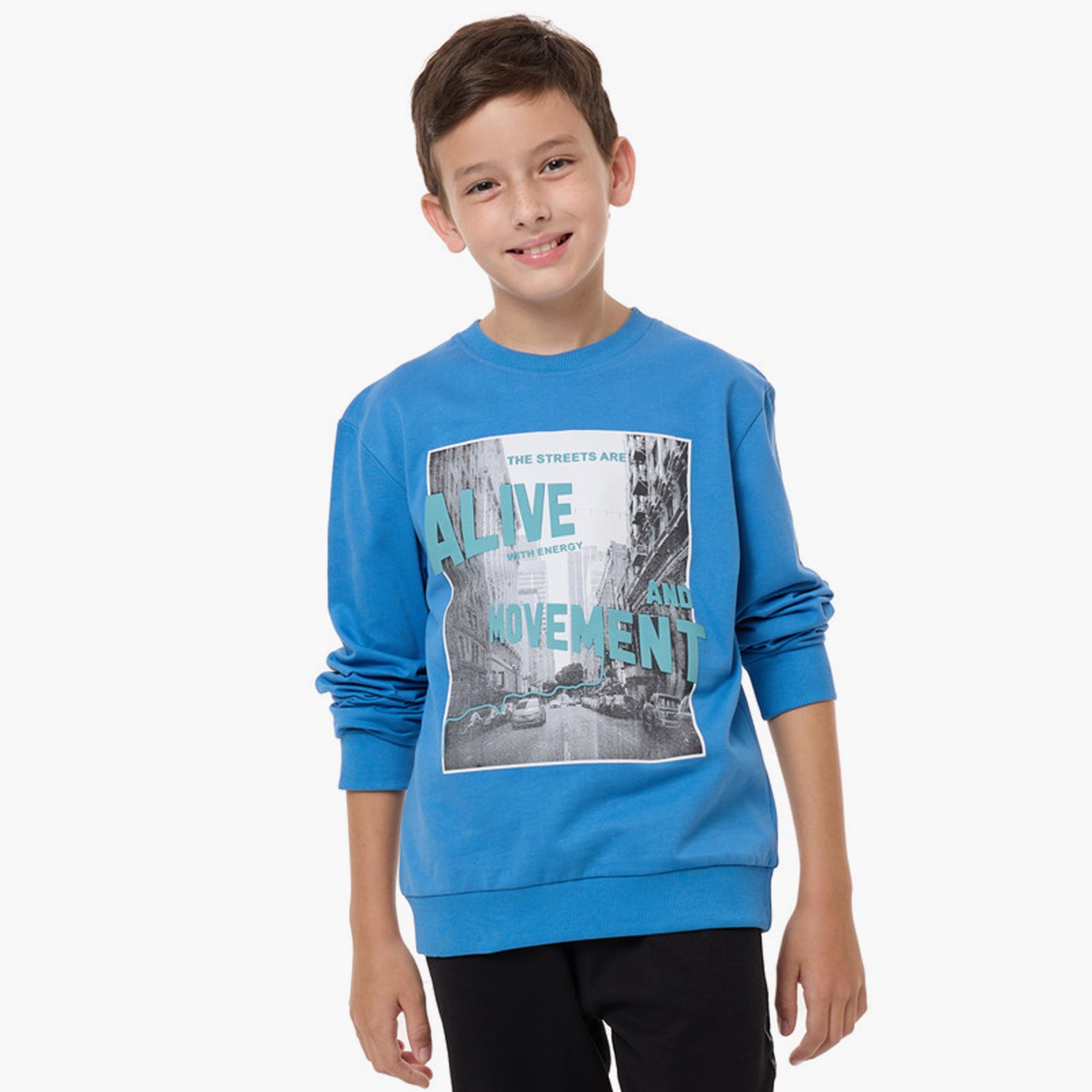 Victor and Jane Printed Long Sleeves Sweatshirt-boys-clothing-winterwear-sweatshirts-image-1