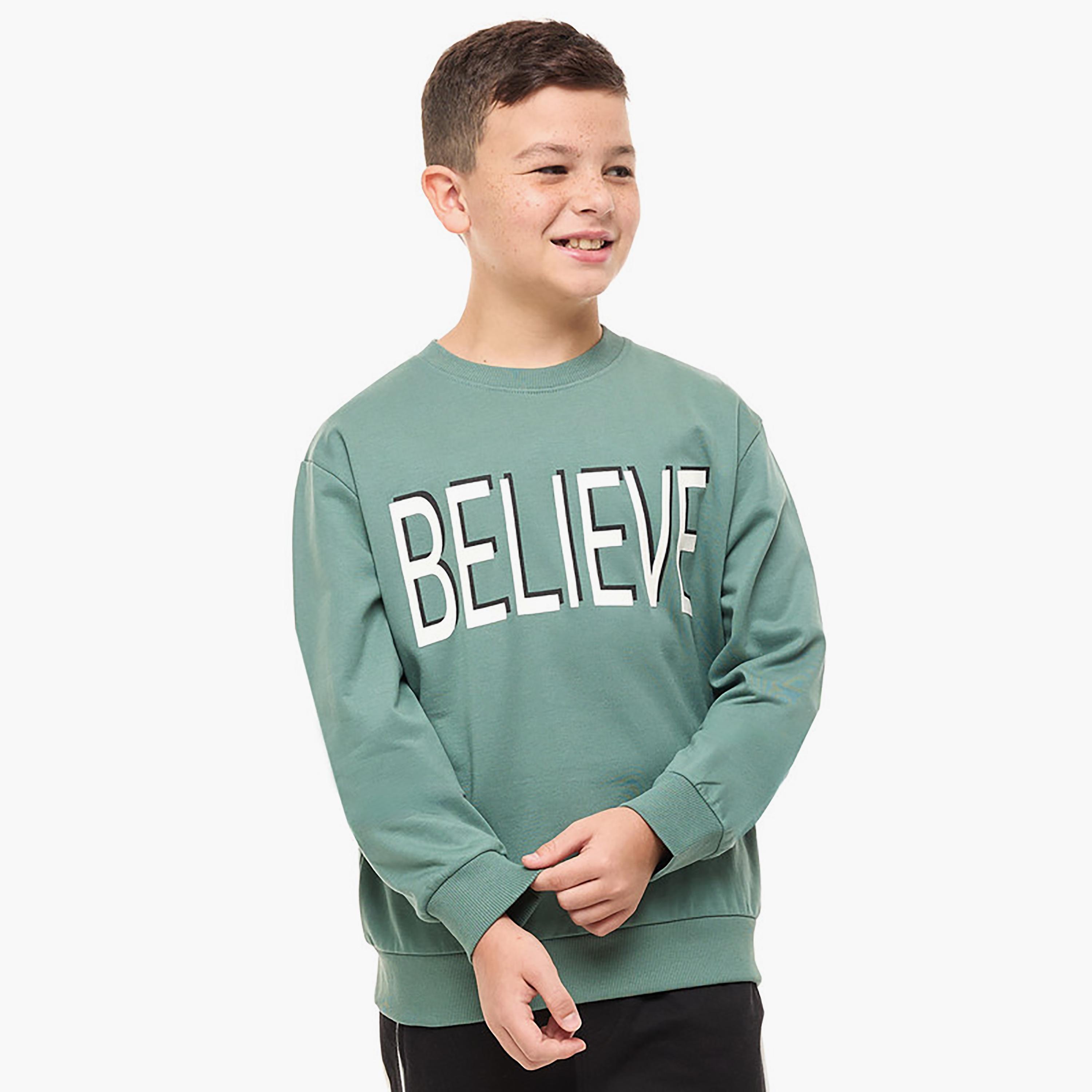 Victor and Jane Printed Long Sleeves Sweatshirt-boys-clothing-winterwear-sweatshirts-image-1