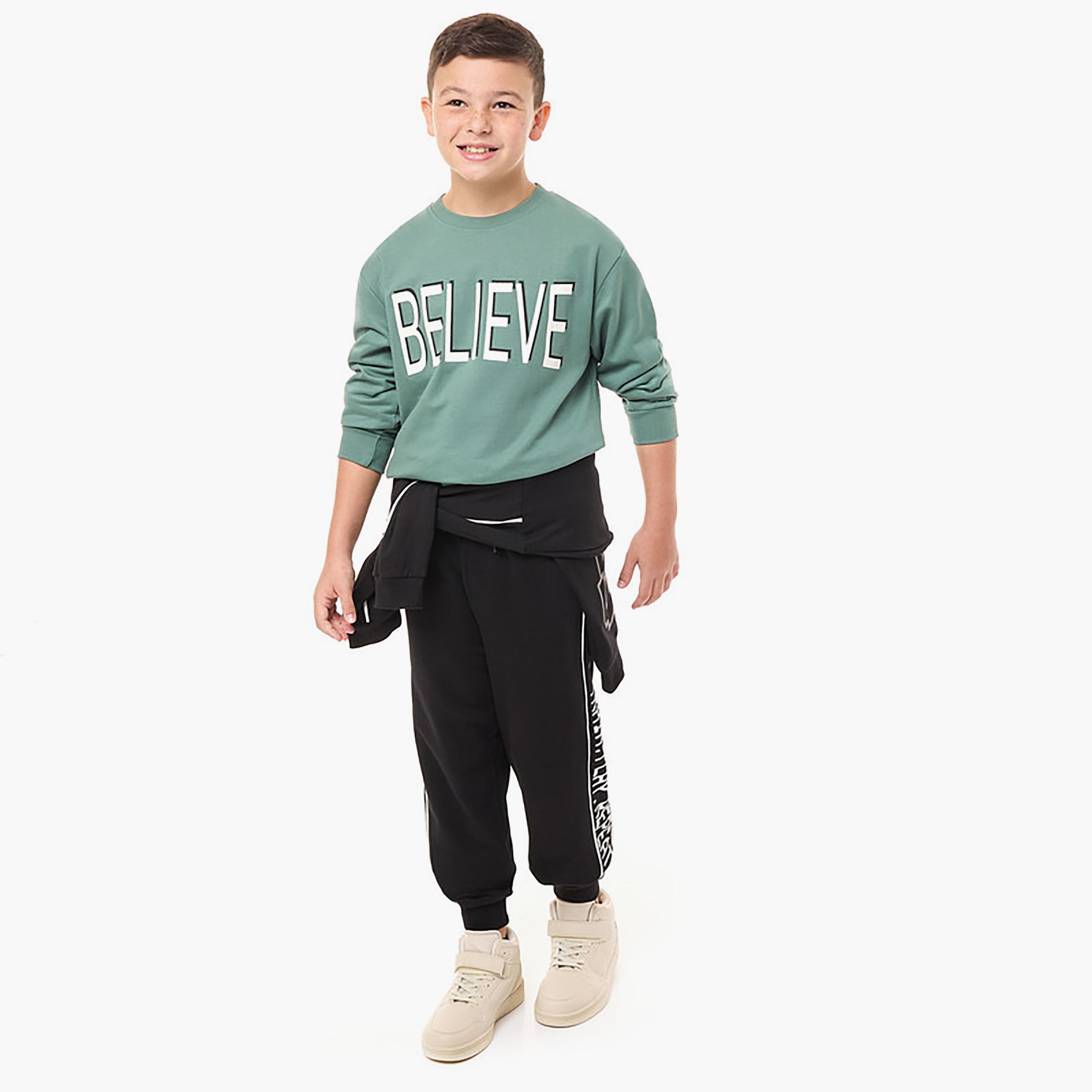 Victor and Jane Printed Long Sleeves Sweatshirt-boys-clothing-winterwear-sweatshirts-image-4
