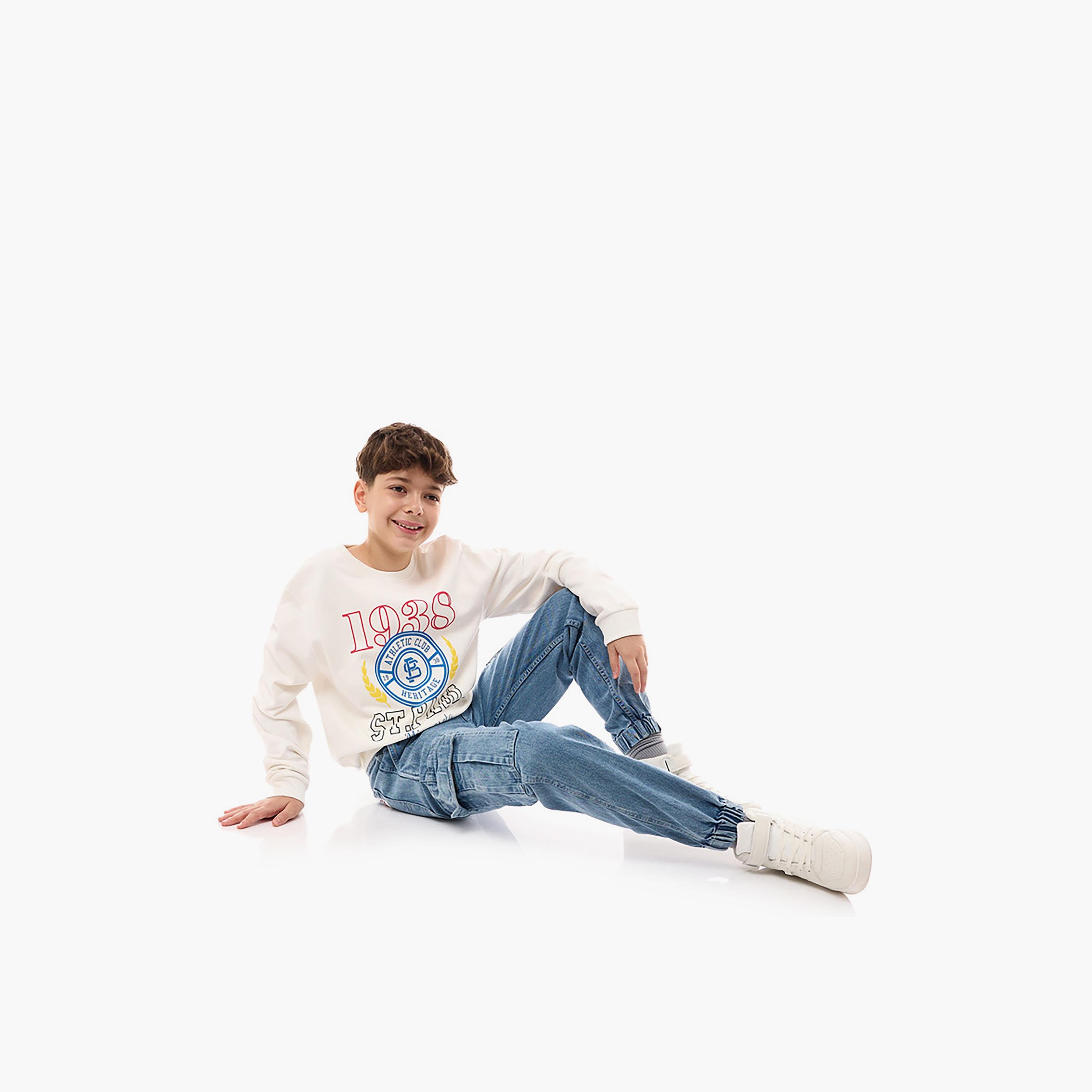 Victor and Jane Printed Long Sleeves Sweatshirt-boys-clothing-winterwear-sweatshirts-image-4