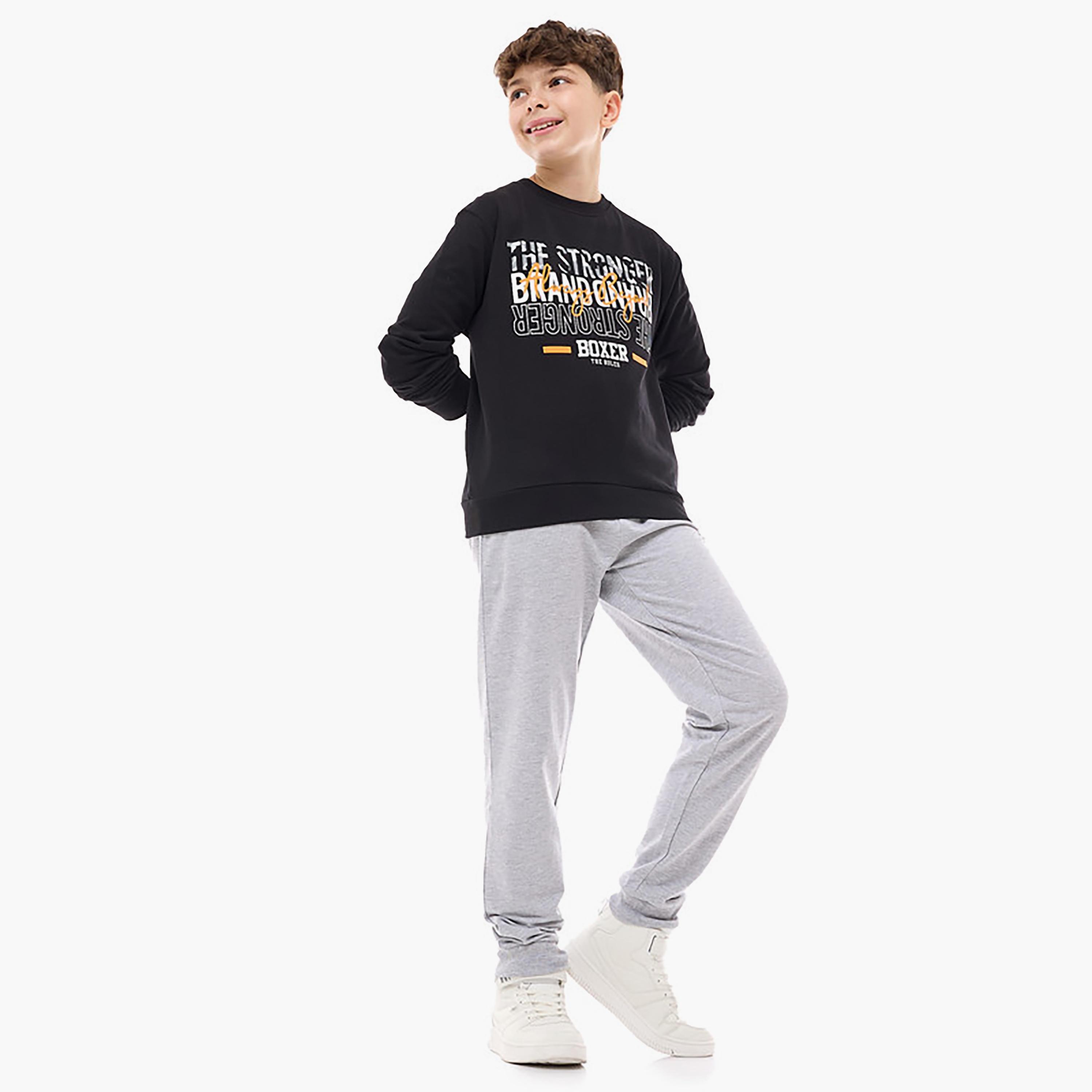 Victor and Jane Printed Long Sleeves Sweatshirt-boys-clothing-winterwear-sweatshirts-image-4