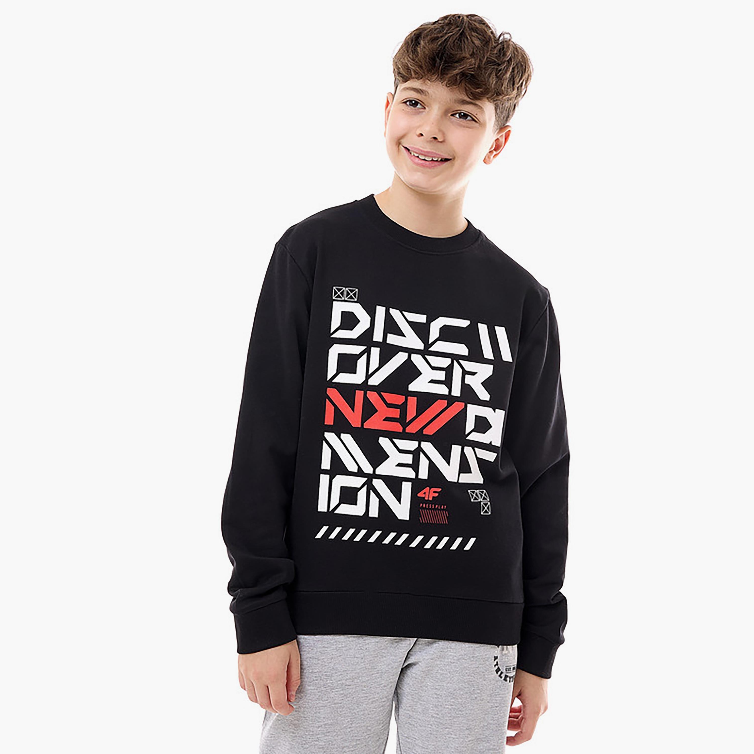 Victor and Jane Printed Long Sleeves Sweatshirt-boys-clothing-winterwear-sweatshirts-image-1