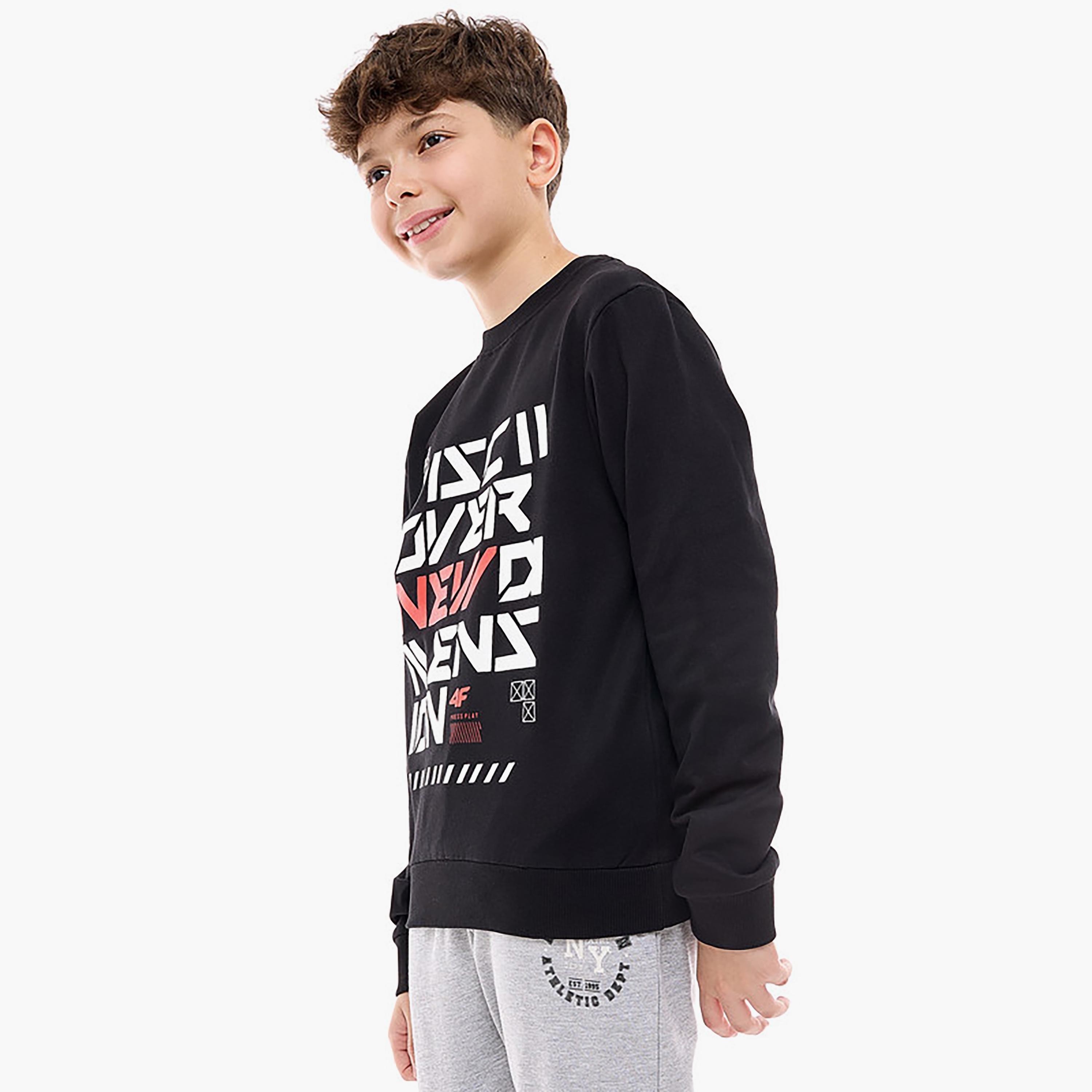 Victor and Jane Printed Long Sleeves Sweatshirt-boys-clothing-winterwear-sweatshirts-image-2