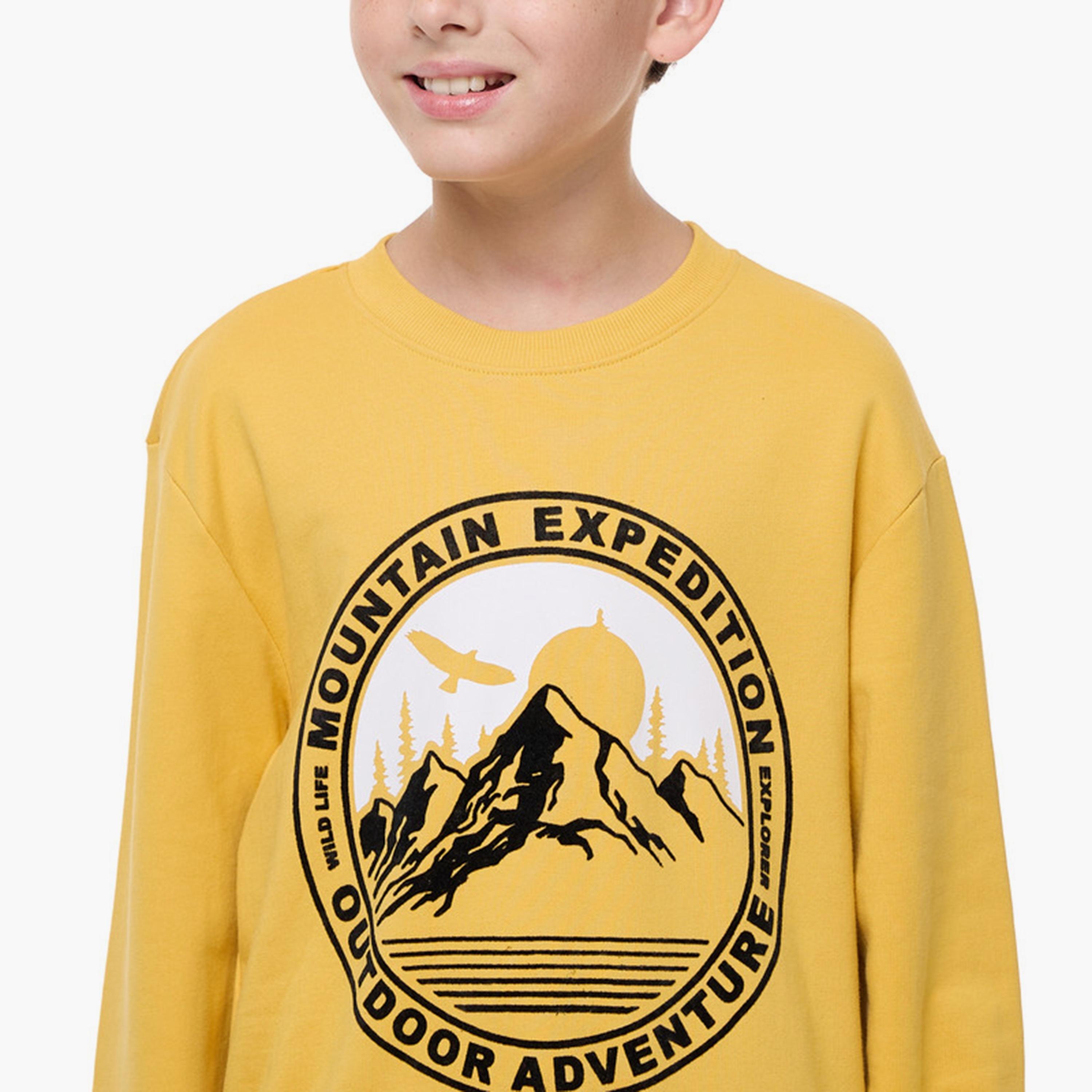 Victor and Jane Printed Long Sleeves Sweatshirt-boys-clothing-winterwear-sweatshirts-image-4