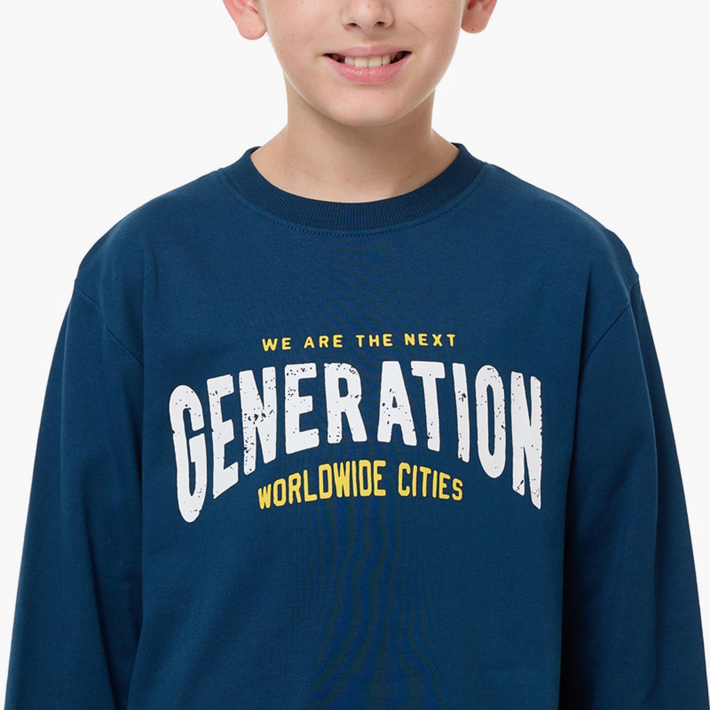 Victor and Jane Printed Long Sleeves Sweatshirt-boys-clothing-winterwear-sweatshirts-image-5