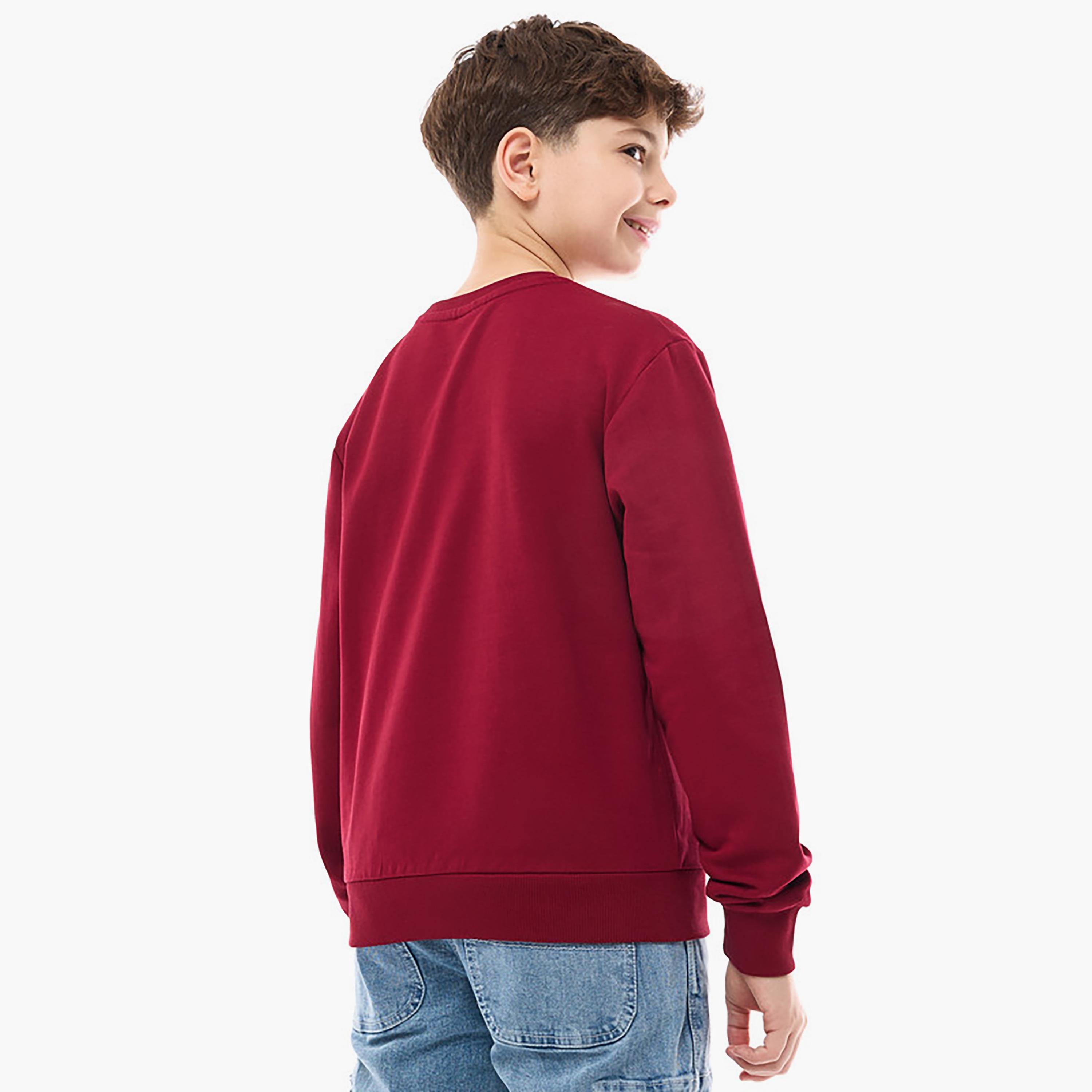 Victor and Jane Printed Long Sleeves Sweatshirt-boys-clothing-winterwear-sweatshirts-image-3