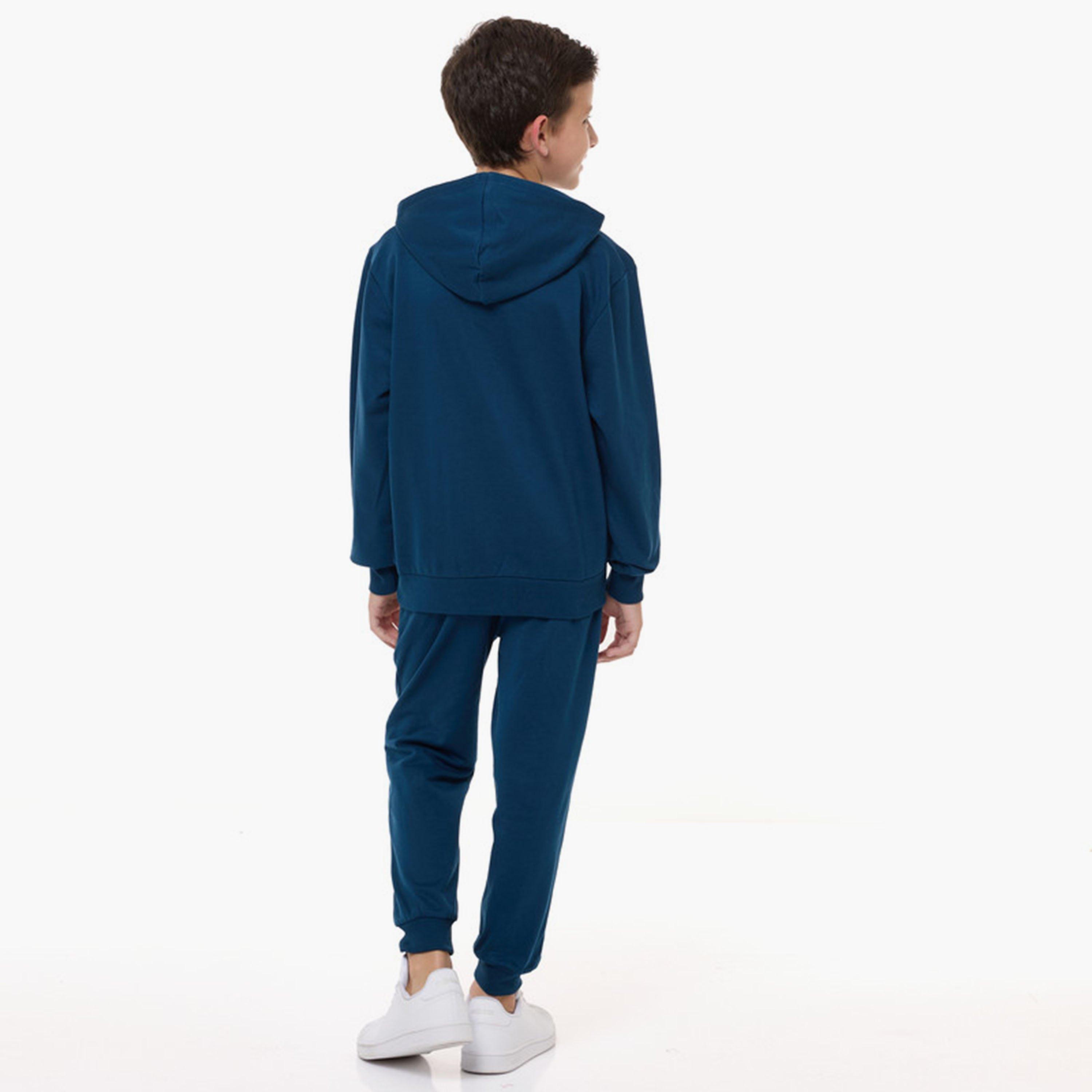 Victor and Jane 2-Piece Printed Long Sleeves Hoodie with Joggers-boys-clothing-setsandcoords-image-3