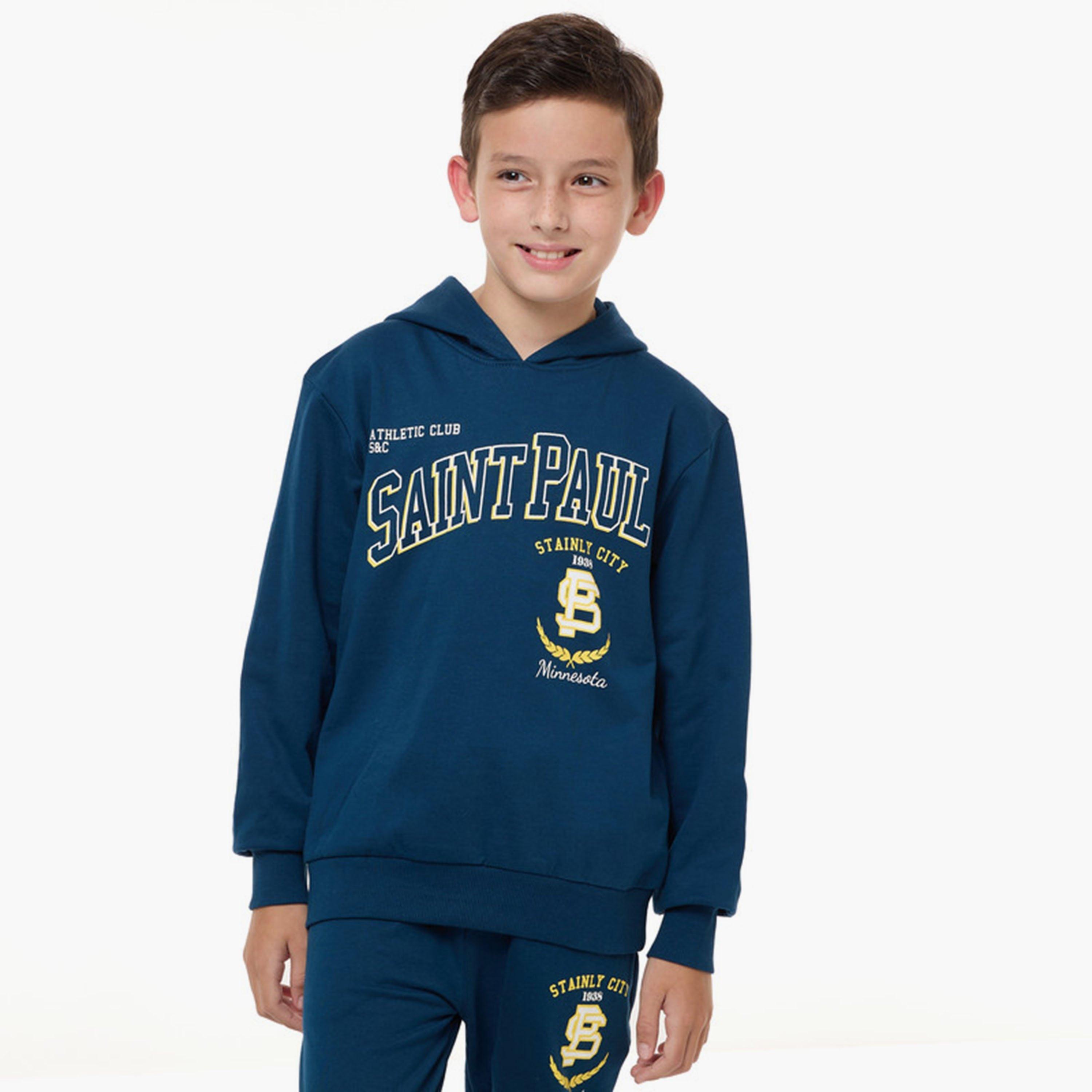 Victor and Jane 2-Piece Printed Long Sleeves Hoodie with Joggers-boys-clothing-setsandcoords-image-4