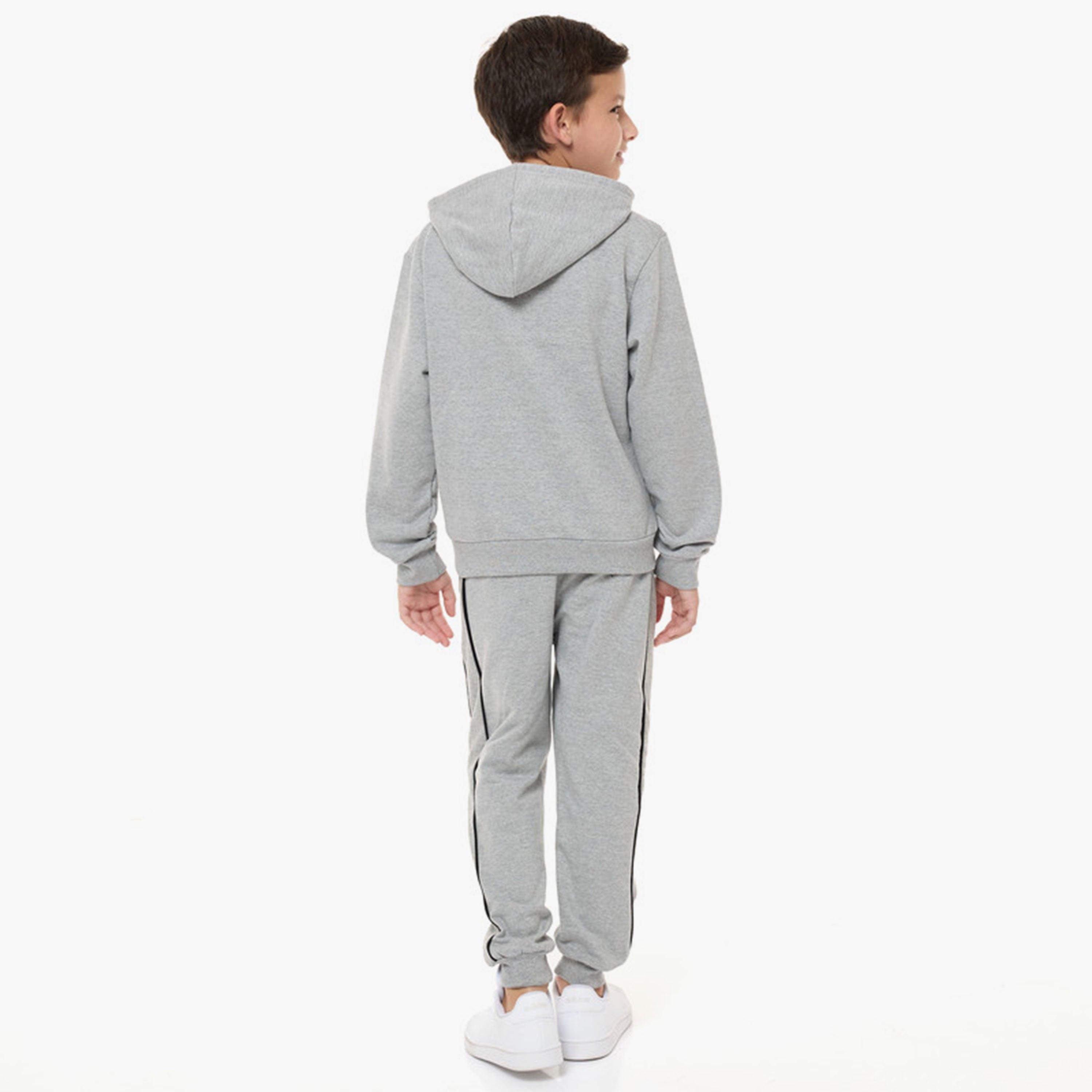 Victor and Jane 2-Piece Printed Long Sleeves Hoodie with Joggers-boys-clothing-setsandcoords-image-3