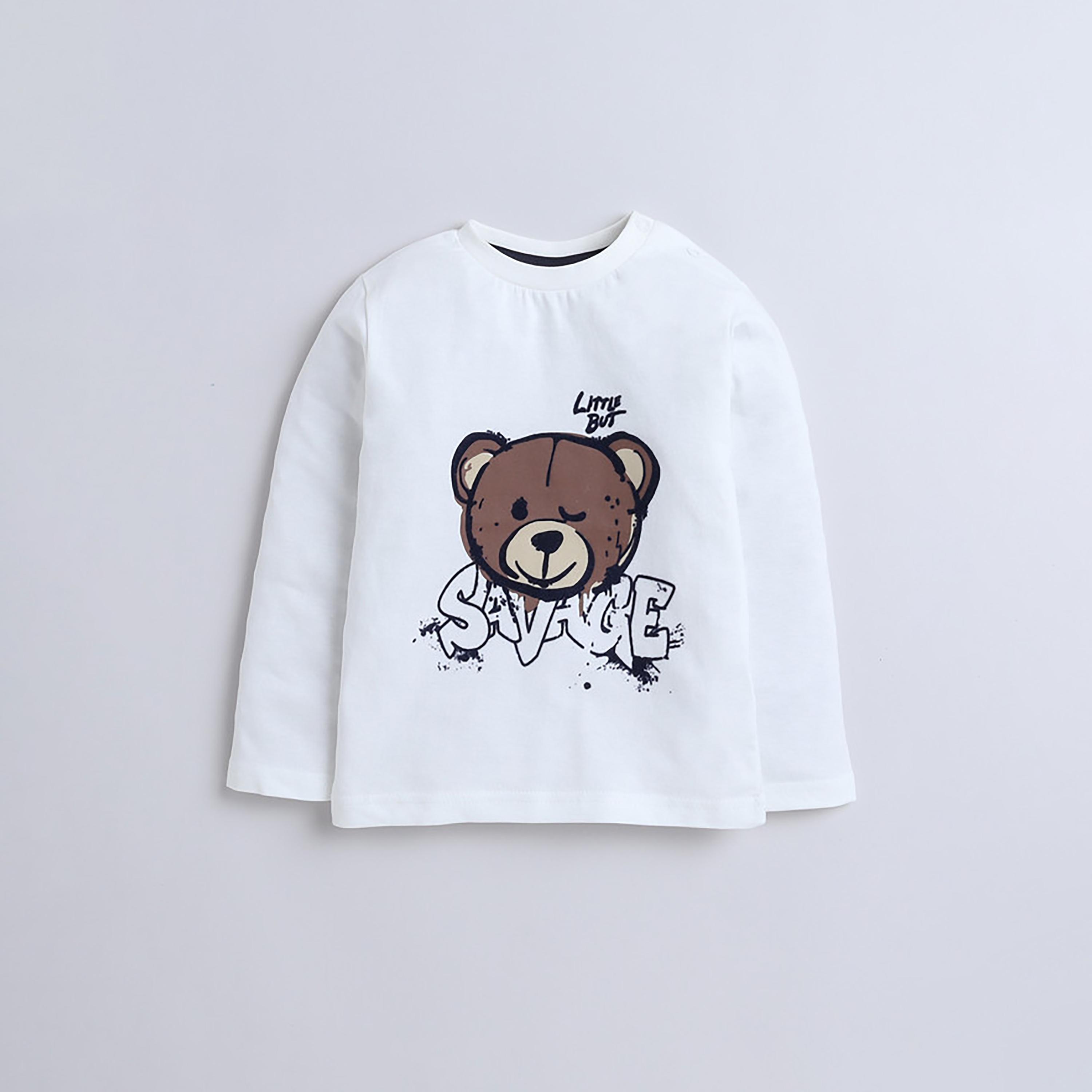 تي شيرت مطبوع، جاكيت وبنطال رياضي 3 قطع من فيكتور اند جين-baby-boys-clothing-winterwear-setsandcoords-image-3
