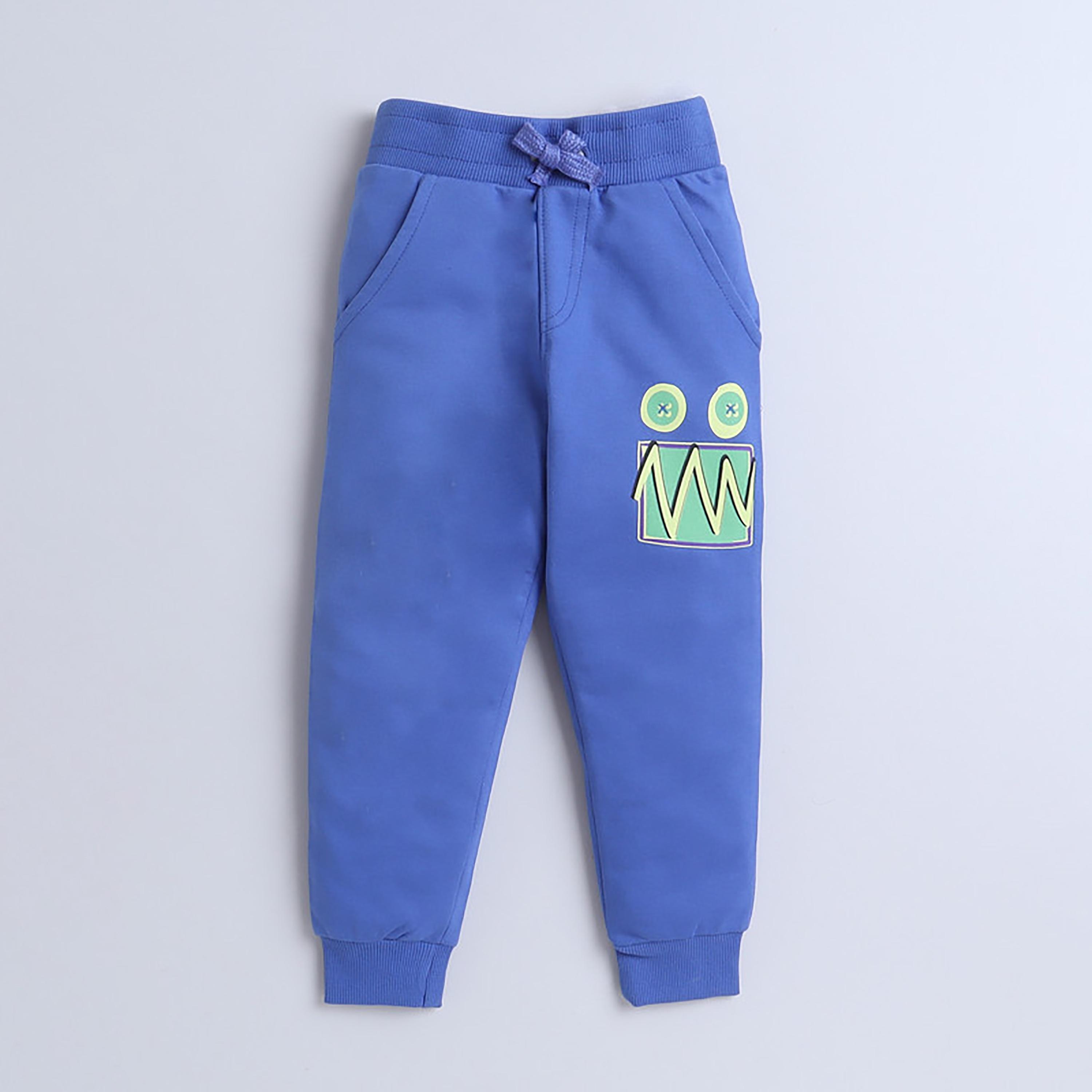 سويت شيرت بأكمام طويلة مطبوع  مع بنطال ركض قطعتين من فيكتور اند جين-baby-boys-clothing-winterwear-setsandcoords-image-3